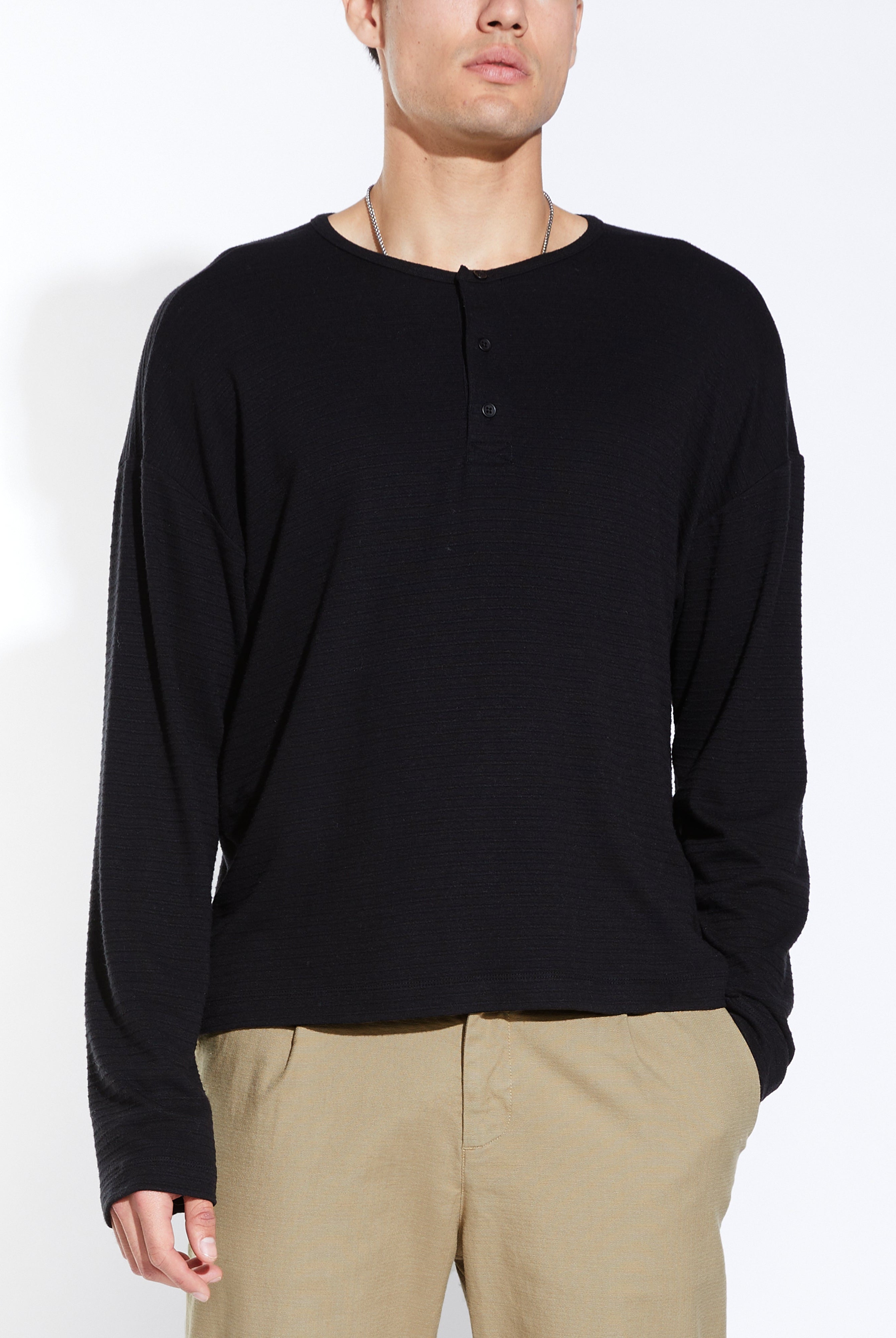 Ellis Henley Top-Men's Tops-Vixen Collection, Day Spa and Women's Boutique Located in Seattle, Washington