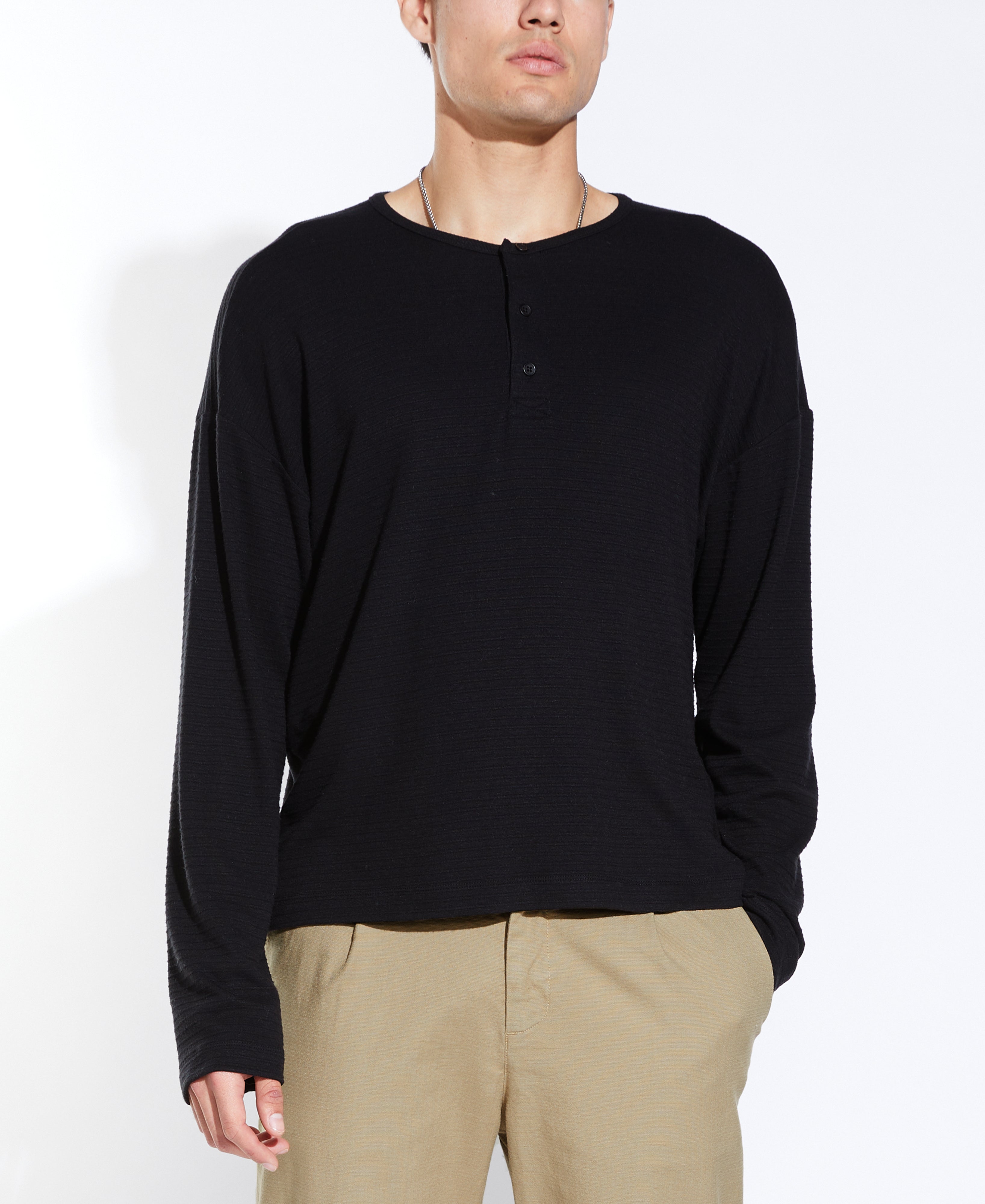 Ellis Henley Top-Men's Tops-Vixen Collection, Day Spa and Women's Boutique Located in Seattle, Washington