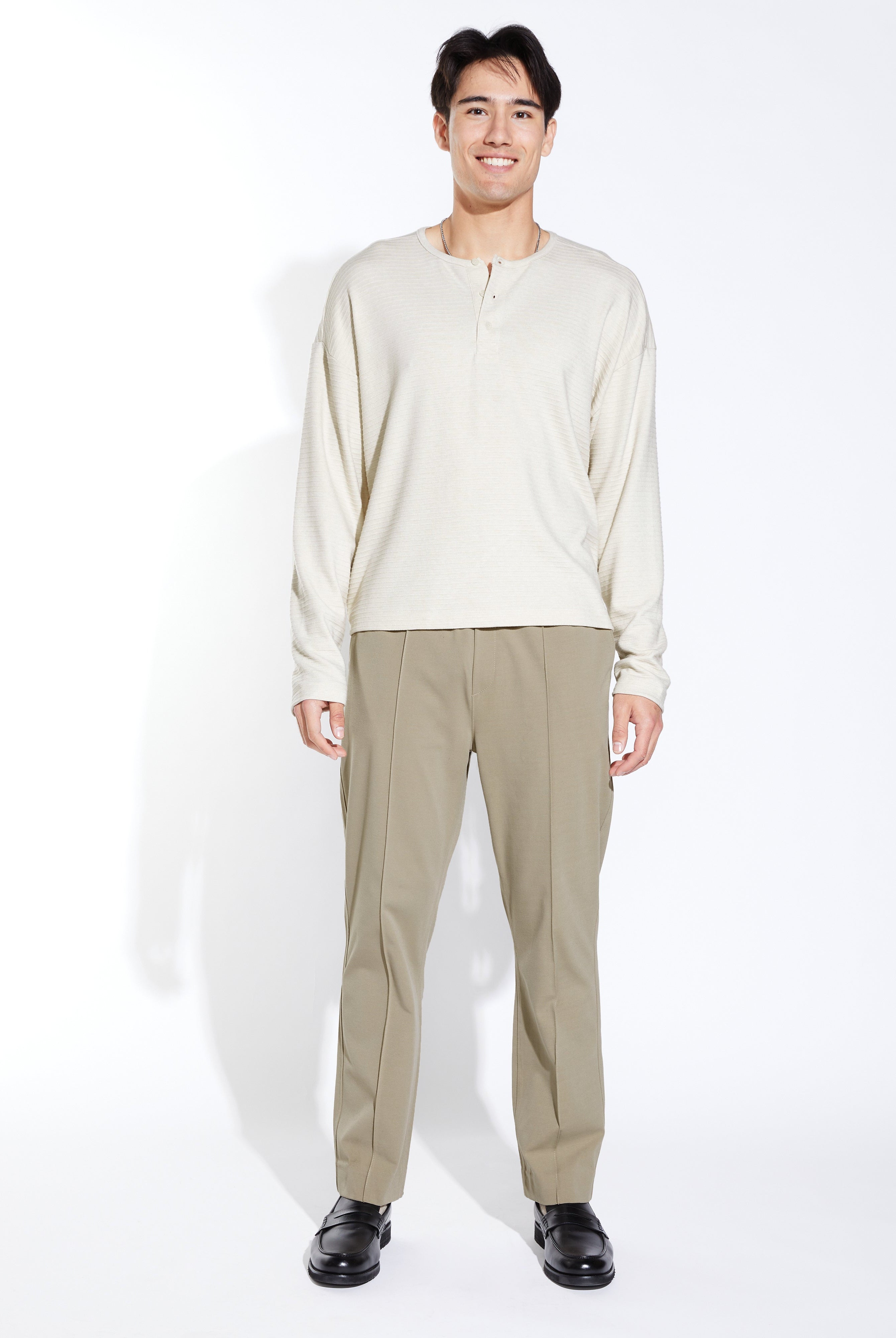 Ellis Henley Top-Men's Tops-Vixen Collection, Day Spa and Women's Boutique Located in Seattle, Washington