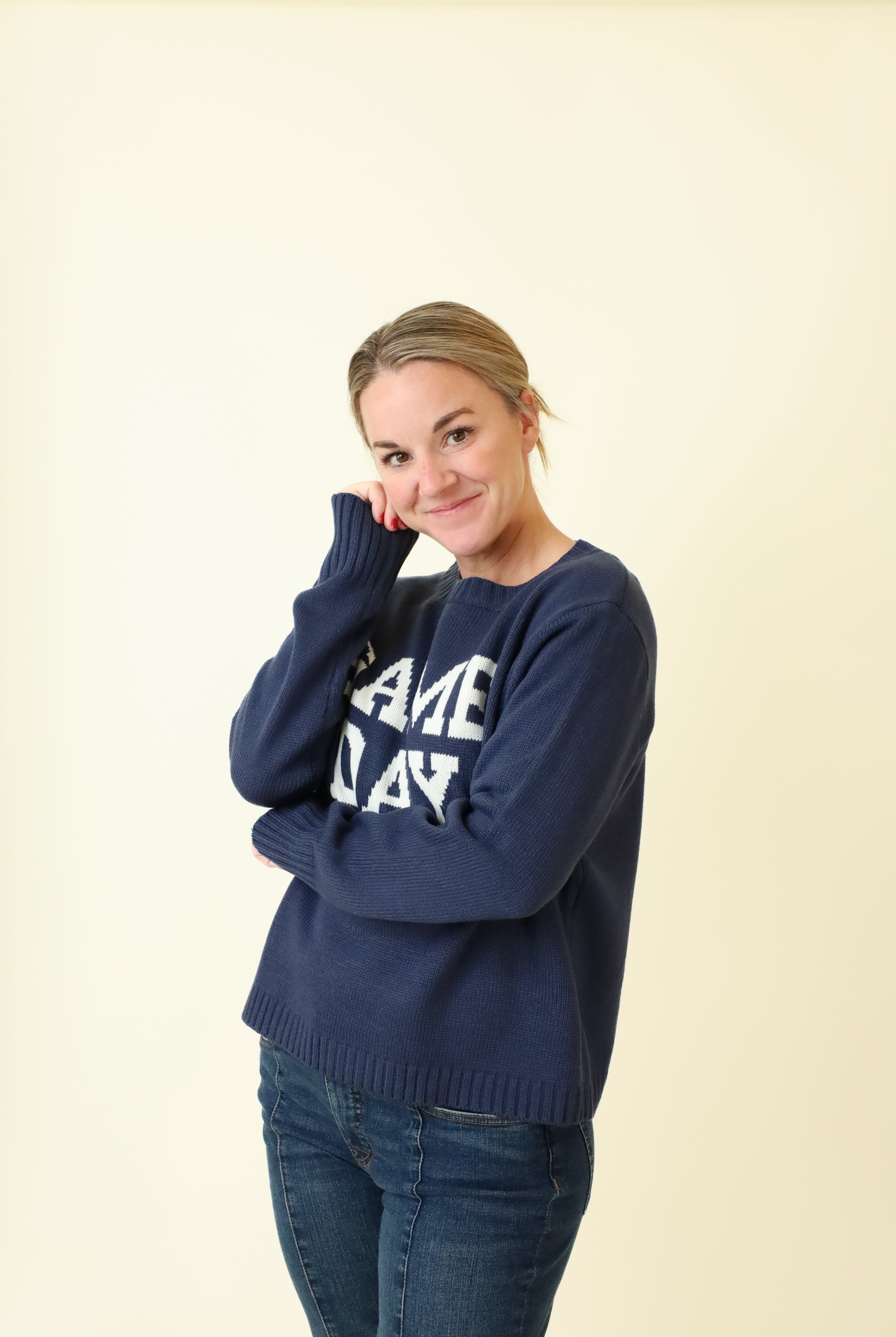 Game Day Sweater-Sweaters-Vixen Collection, Day Spa and Women's Boutique Located in Seattle, Washington