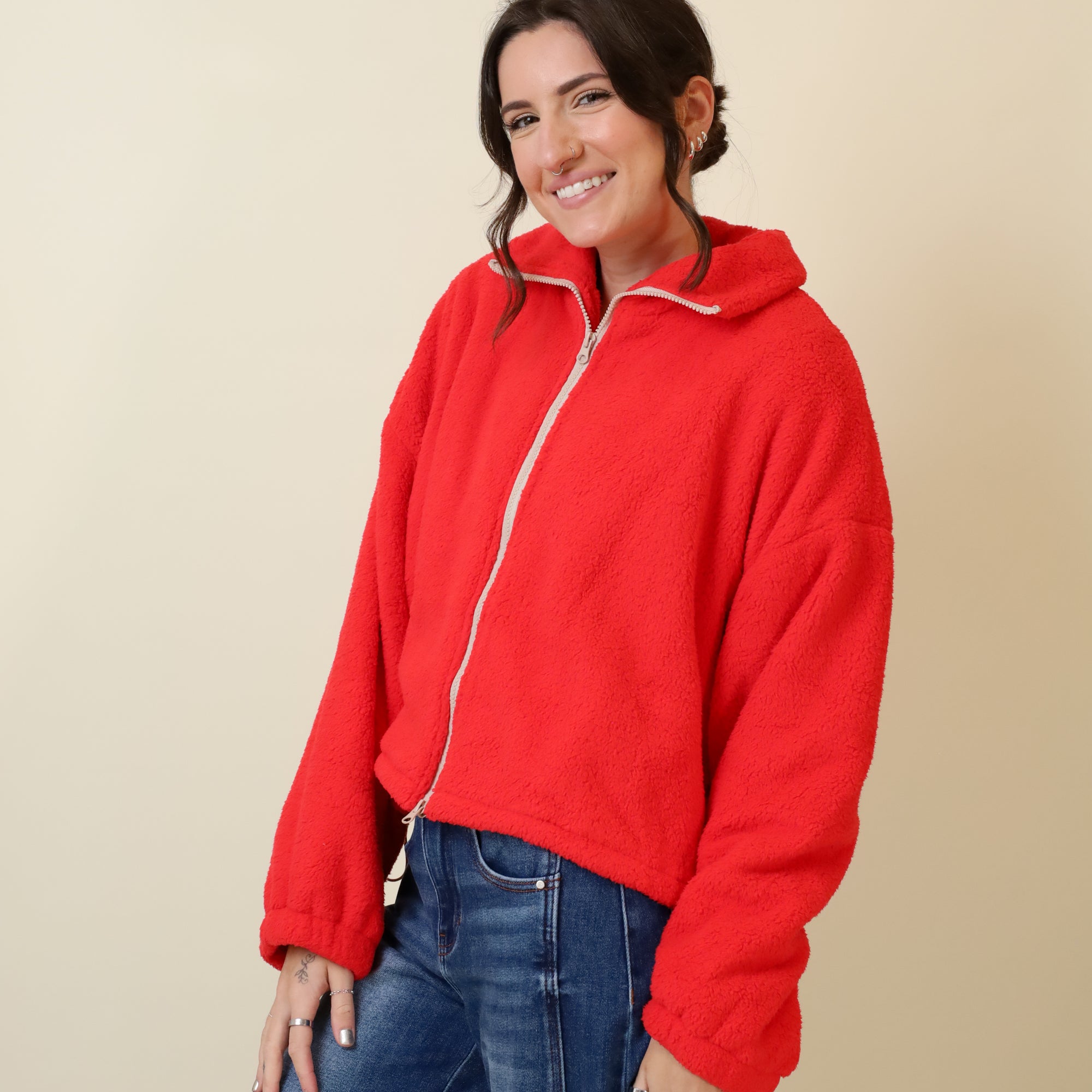 Fireside Fleece-Sweatshirts-Vixen Collection, Day Spa and Women's Boutique Located in Seattle, Washington