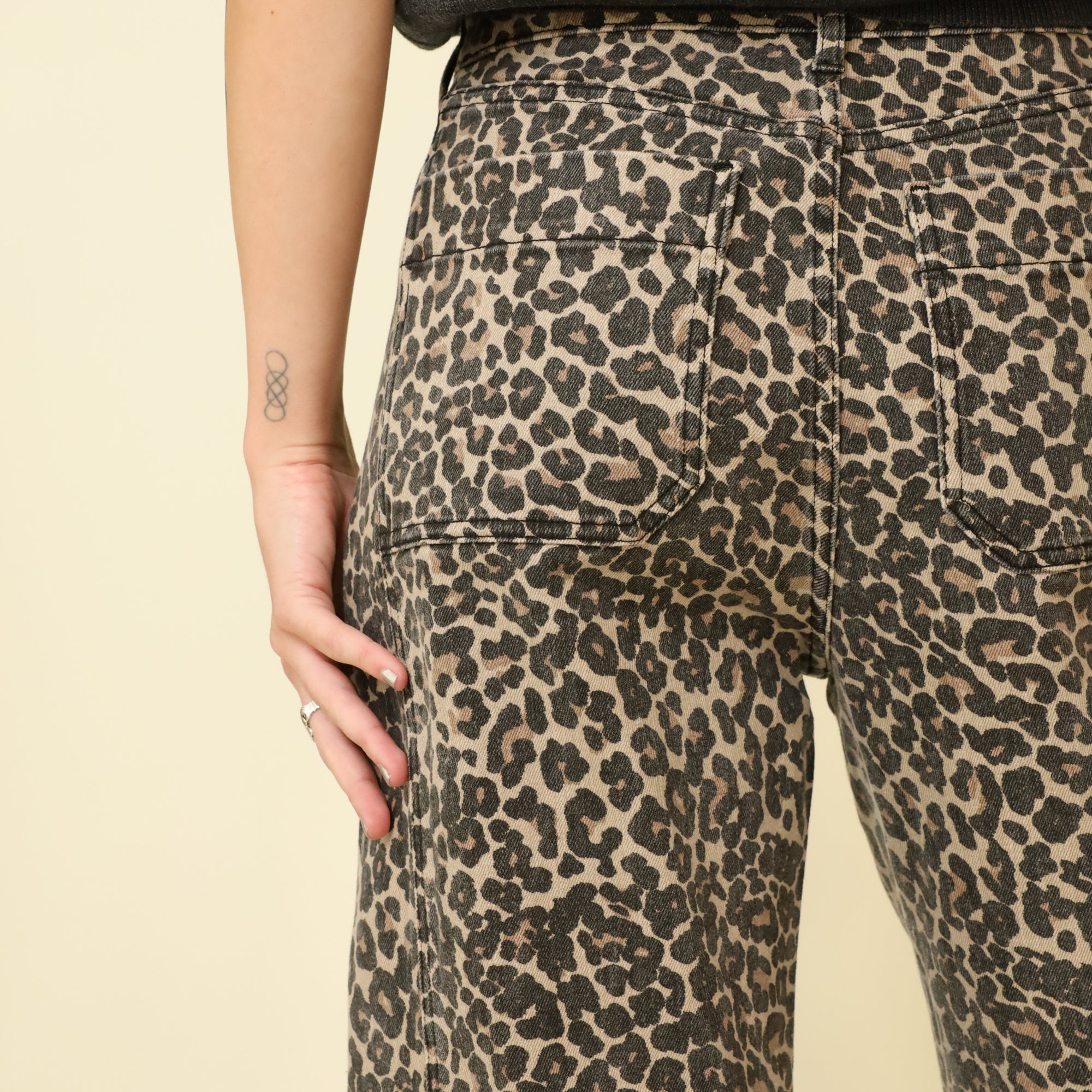 Animal Instinct Barrel Pants-Pants-Vixen Collection, Day Spa and Women's Boutique Located in Seattle, Washington