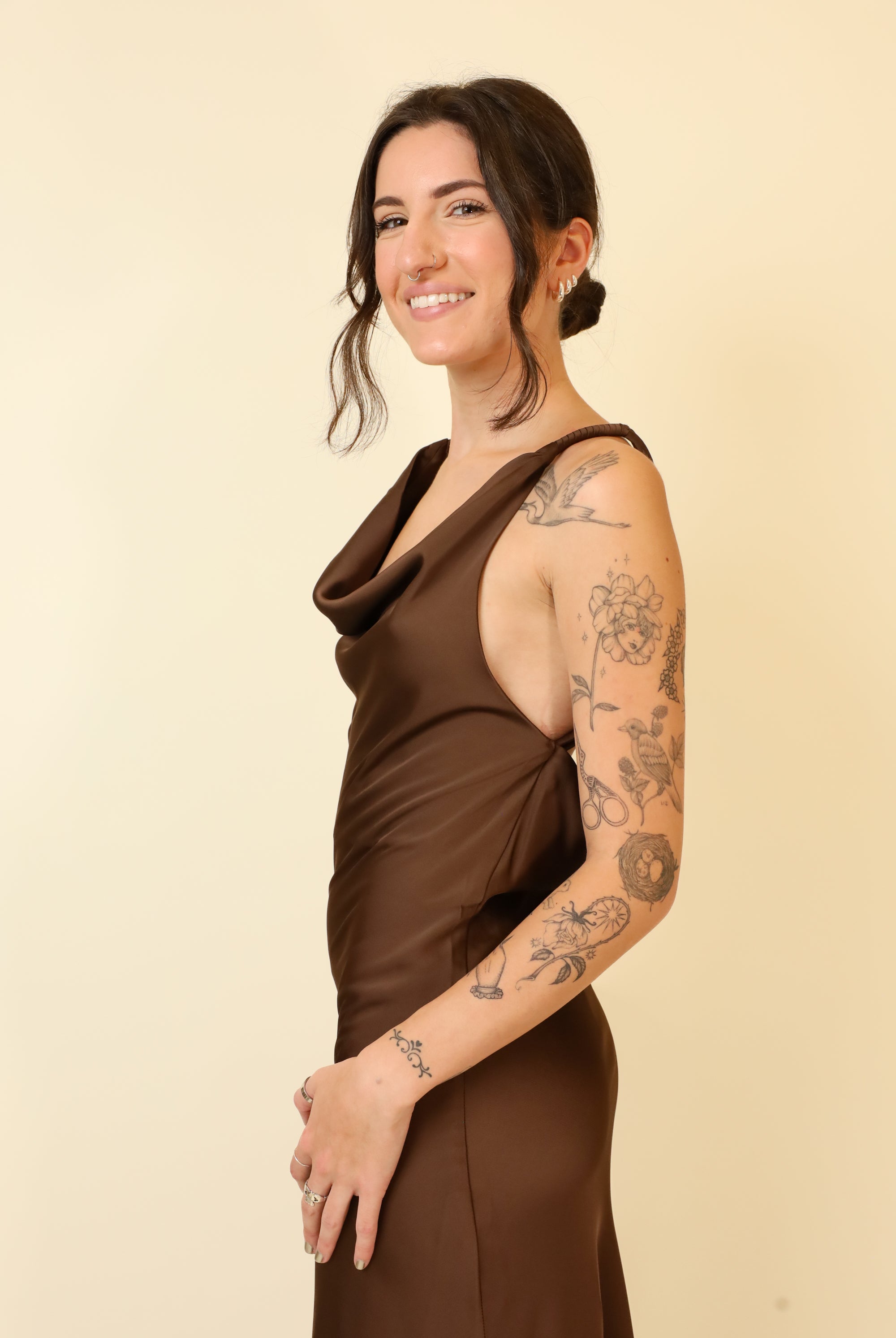 Verano Twist Maxi Dress-Dresses-Vixen Collection, Day Spa and Women's Boutique Located in Seattle, Washington