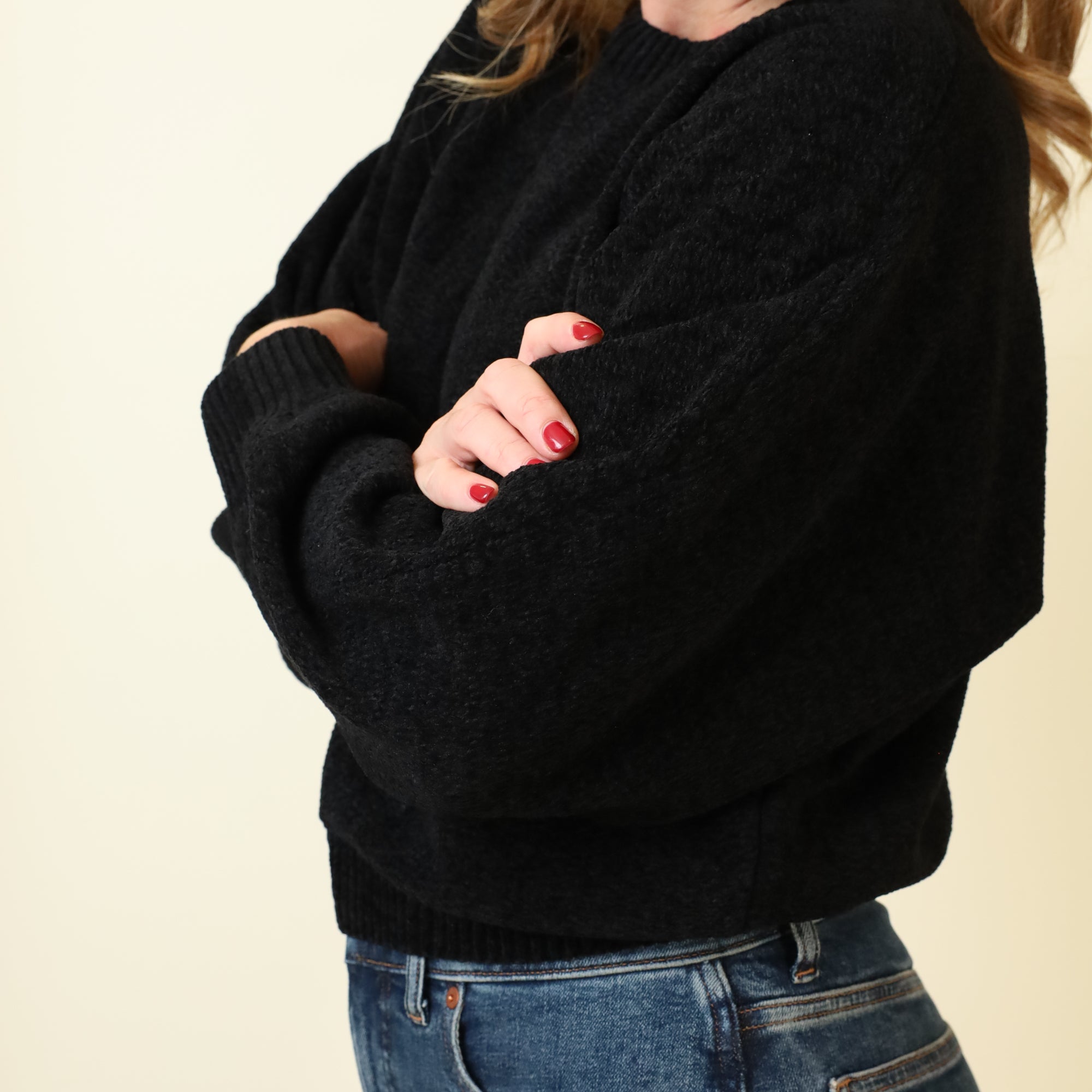 Suki Chenille Sweater-Sweaters-Vixen Collection, Day Spa and Women's Boutique Located in Seattle, Washington