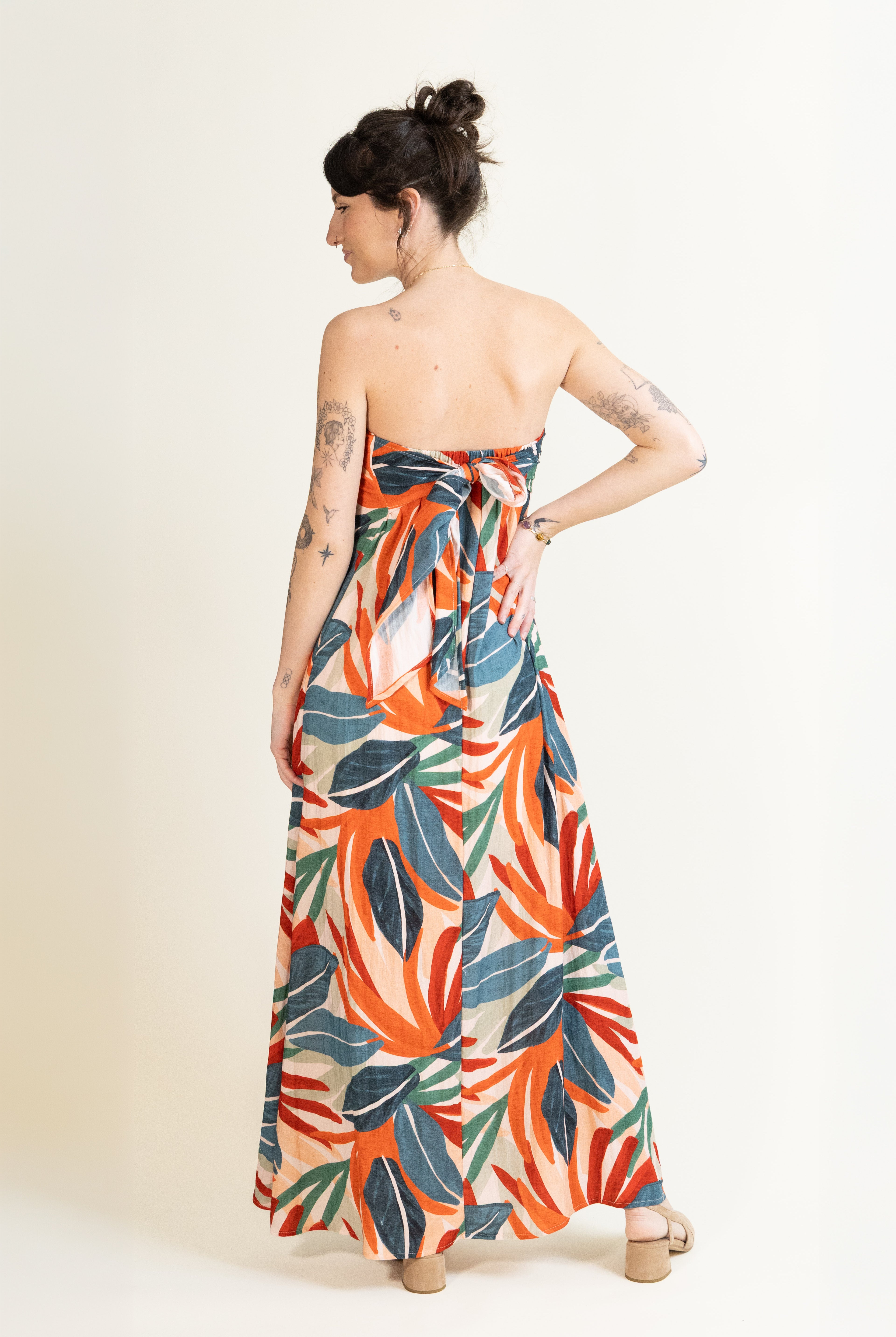 Island Afterglow Maxi Dress-Dresses-Vixen Collection, Day Spa and Women's Boutique Located in Seattle, Washington