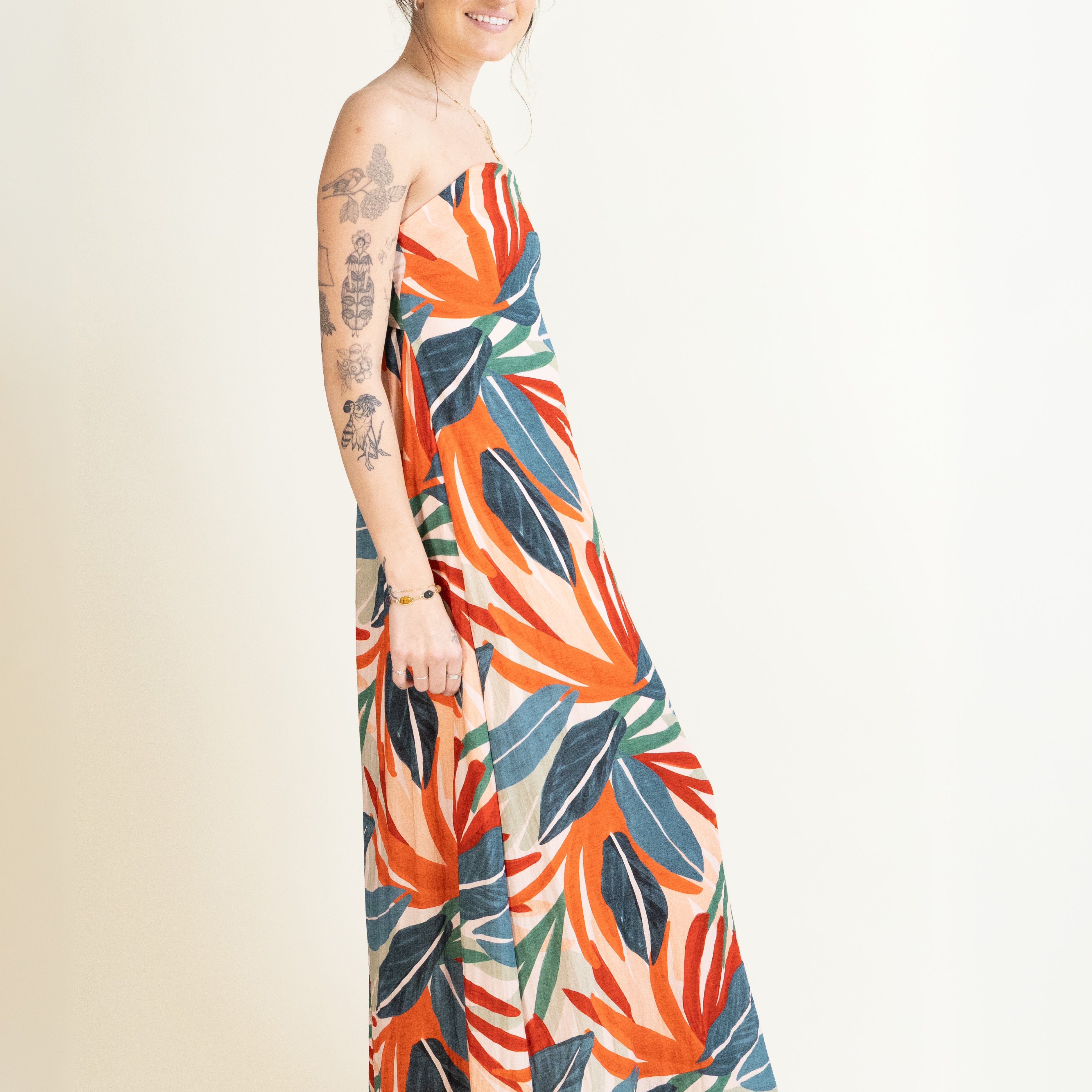 Island Afterglow Maxi Dress-Dresses-Vixen Collection, Day Spa and Women's Boutique Located in Seattle, Washington