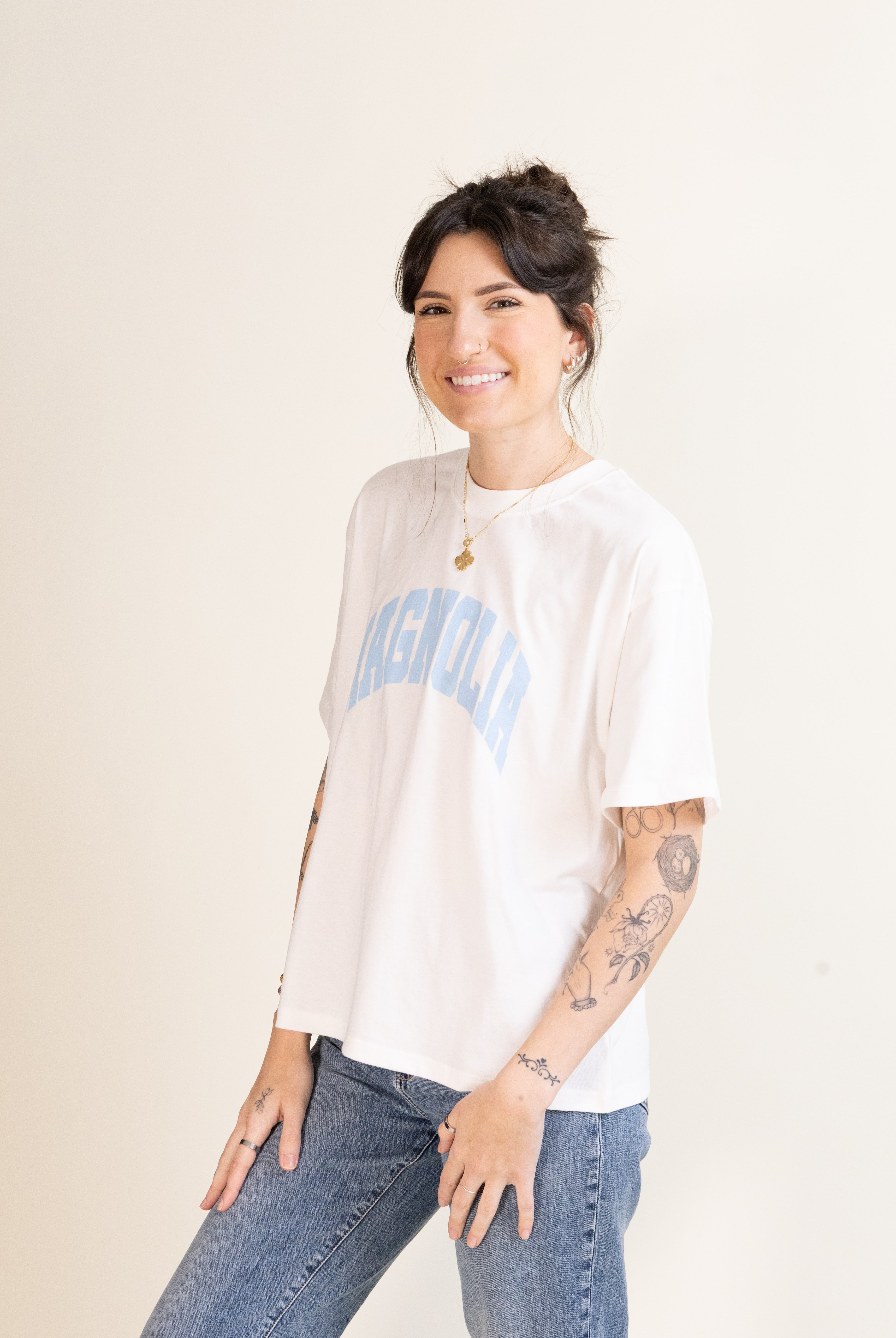 Hometown Bloom Tees-Short Sleeves-Vixen Collection, Day Spa and Women's Boutique Located in Seattle, Washington