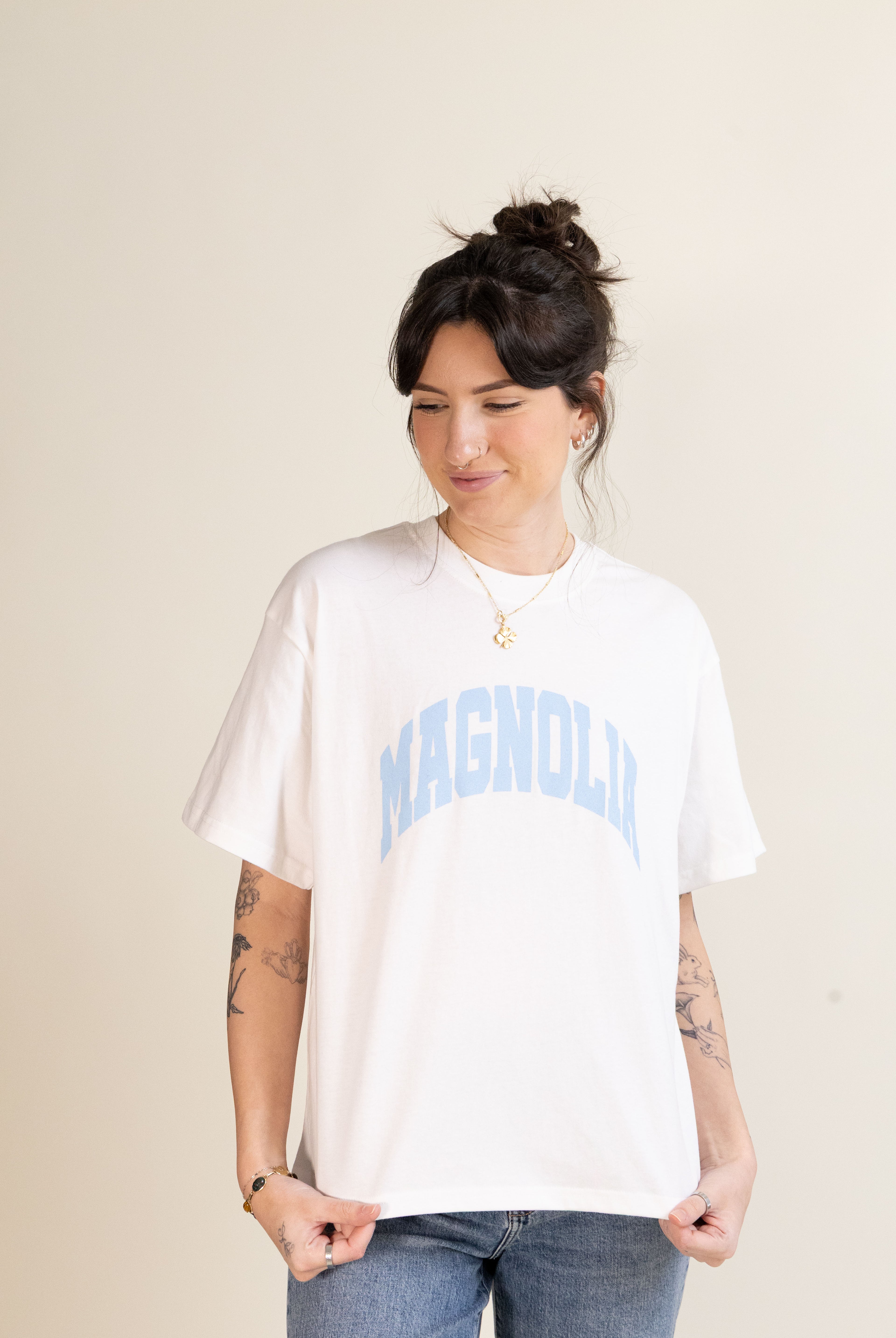 Hometown Bloom Tees-Short Sleeves-Vixen Collection, Day Spa and Women's Boutique Located in Seattle, Washington