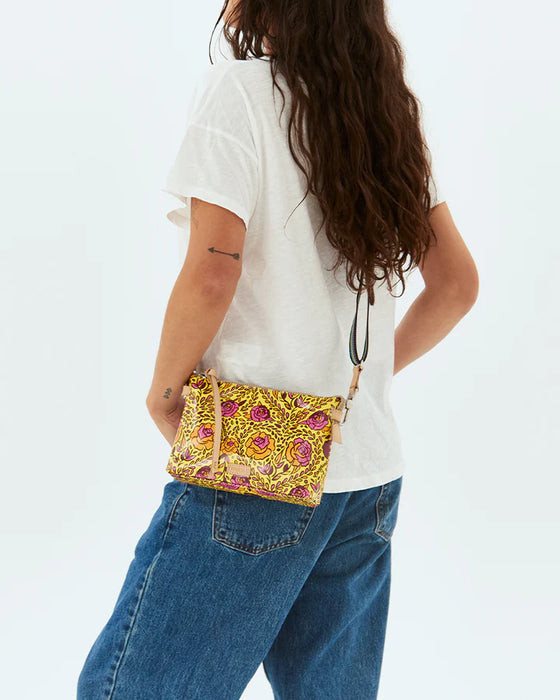 Consuela Yellow Floral Crossbody | Vixen Collection