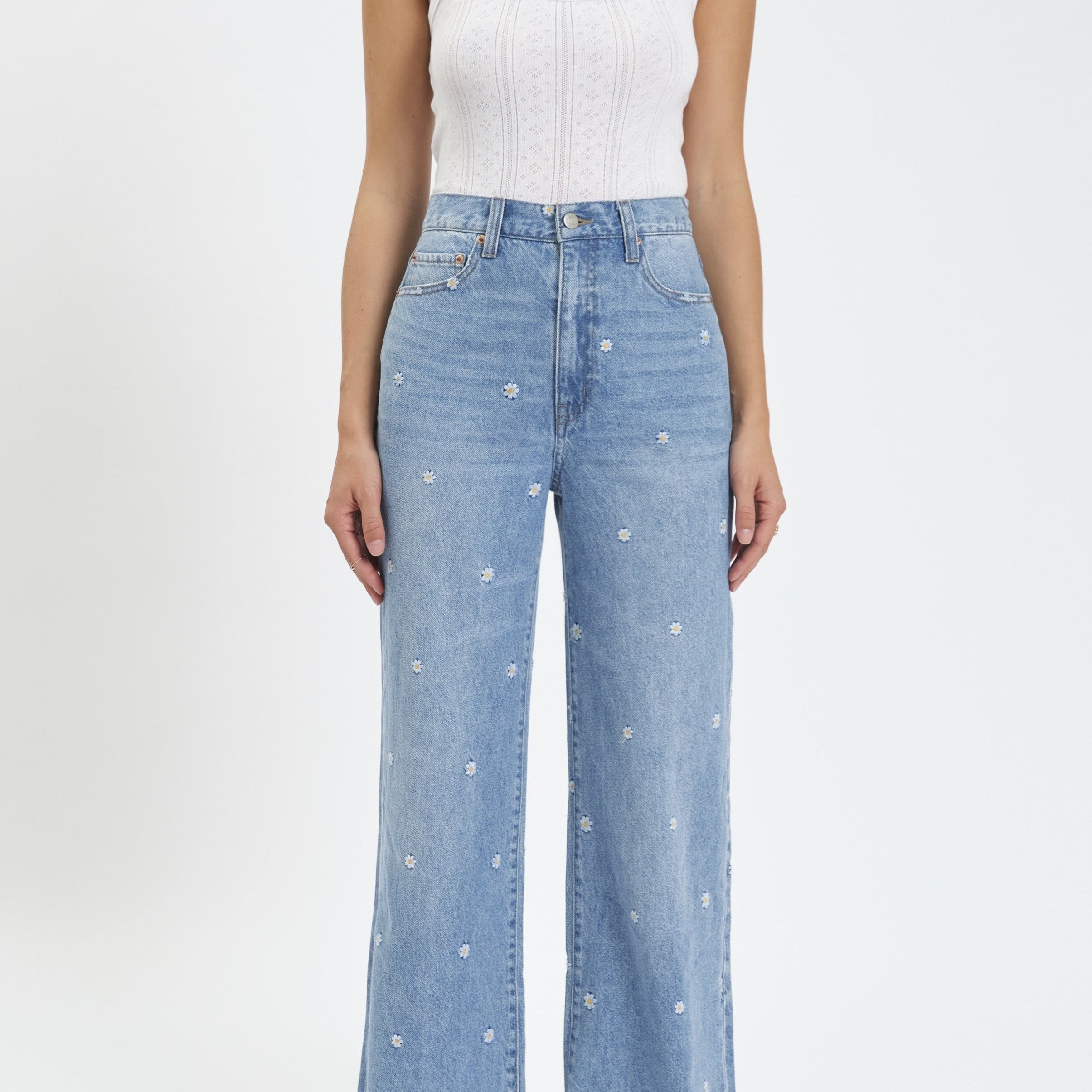 DAZE Far Out Wide Leg-Denim-Vixen Collection, Day Spa and Women's Boutique Located in Seattle, Washington