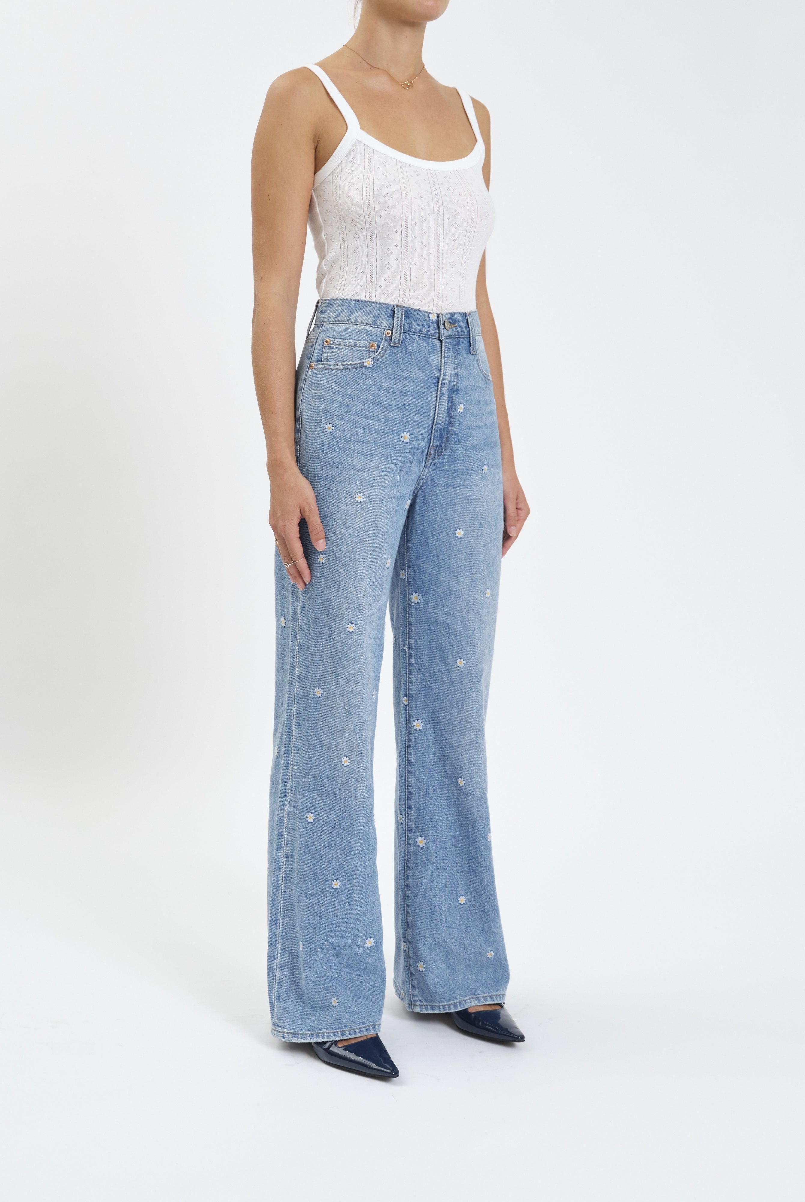 DAZE Far Out Wide Leg-Denim-Vixen Collection, Day Spa and Women's Boutique Located in Seattle, Washington