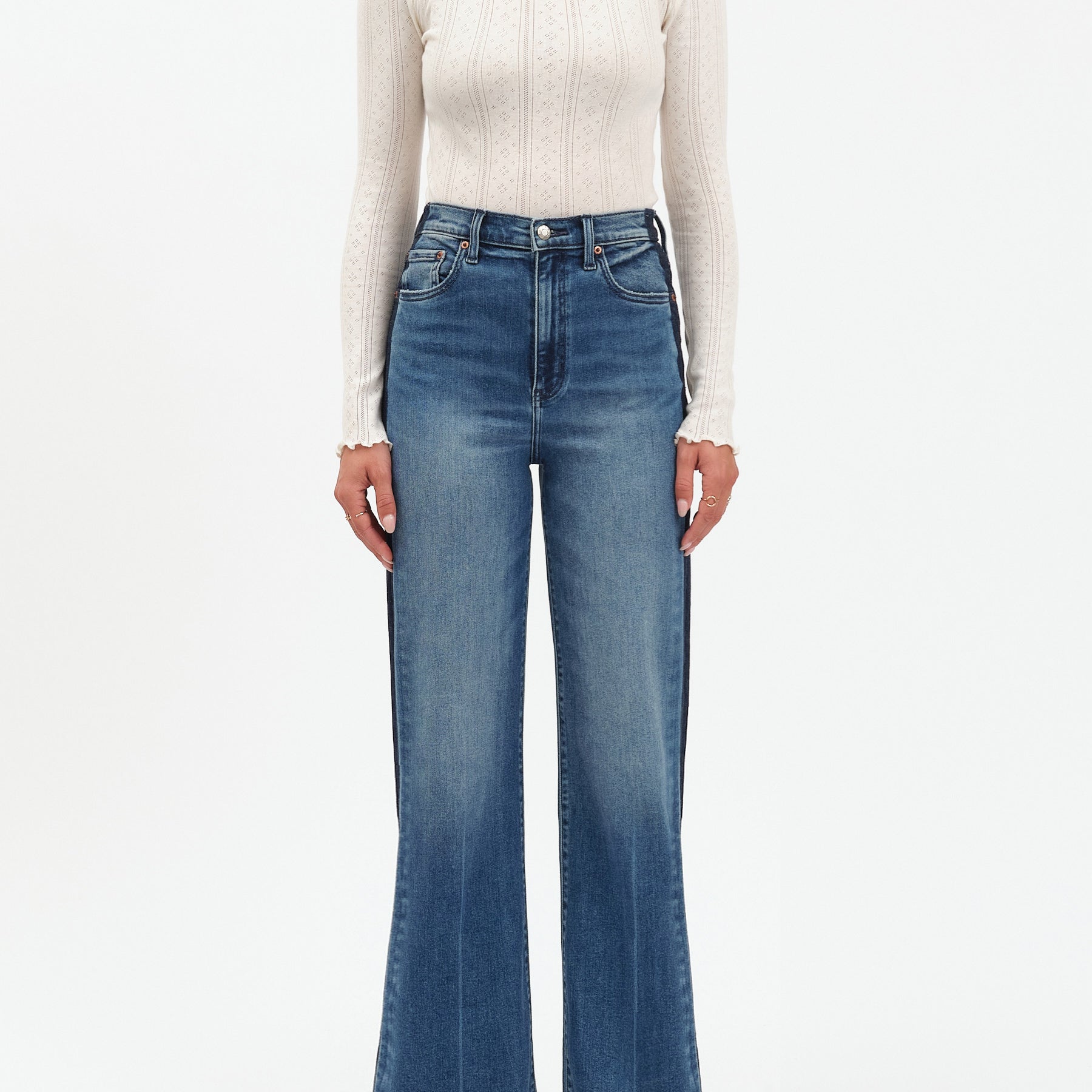 DAZE Far Out Wide Leg-Denim-Vixen Collection, Day Spa and Women's Boutique Located in Seattle, Washington