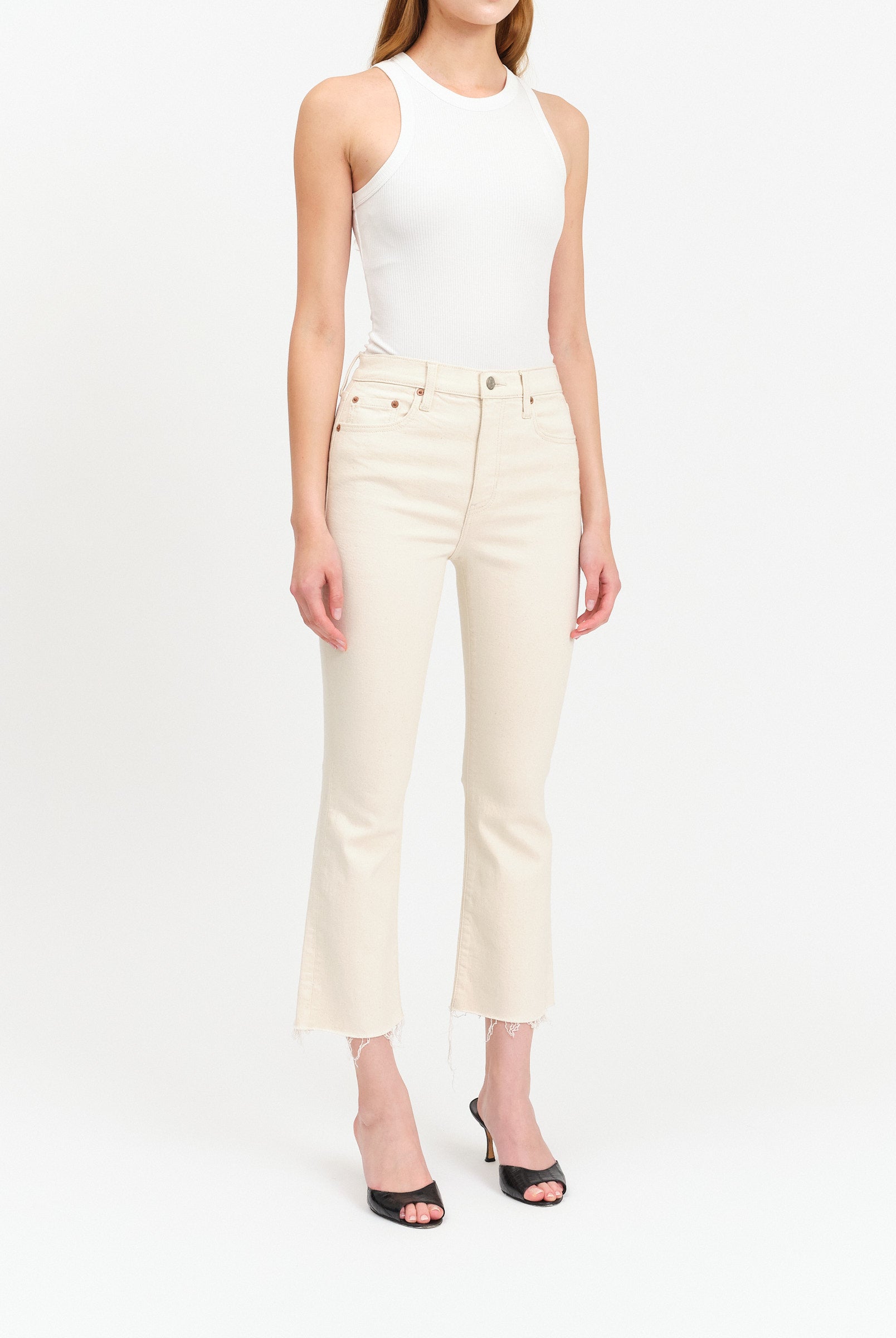 Shy Girl High Rise Crop Flare-Denim-Vixen Collection, Day Spa and Women's Boutique Located in Seattle, Washington