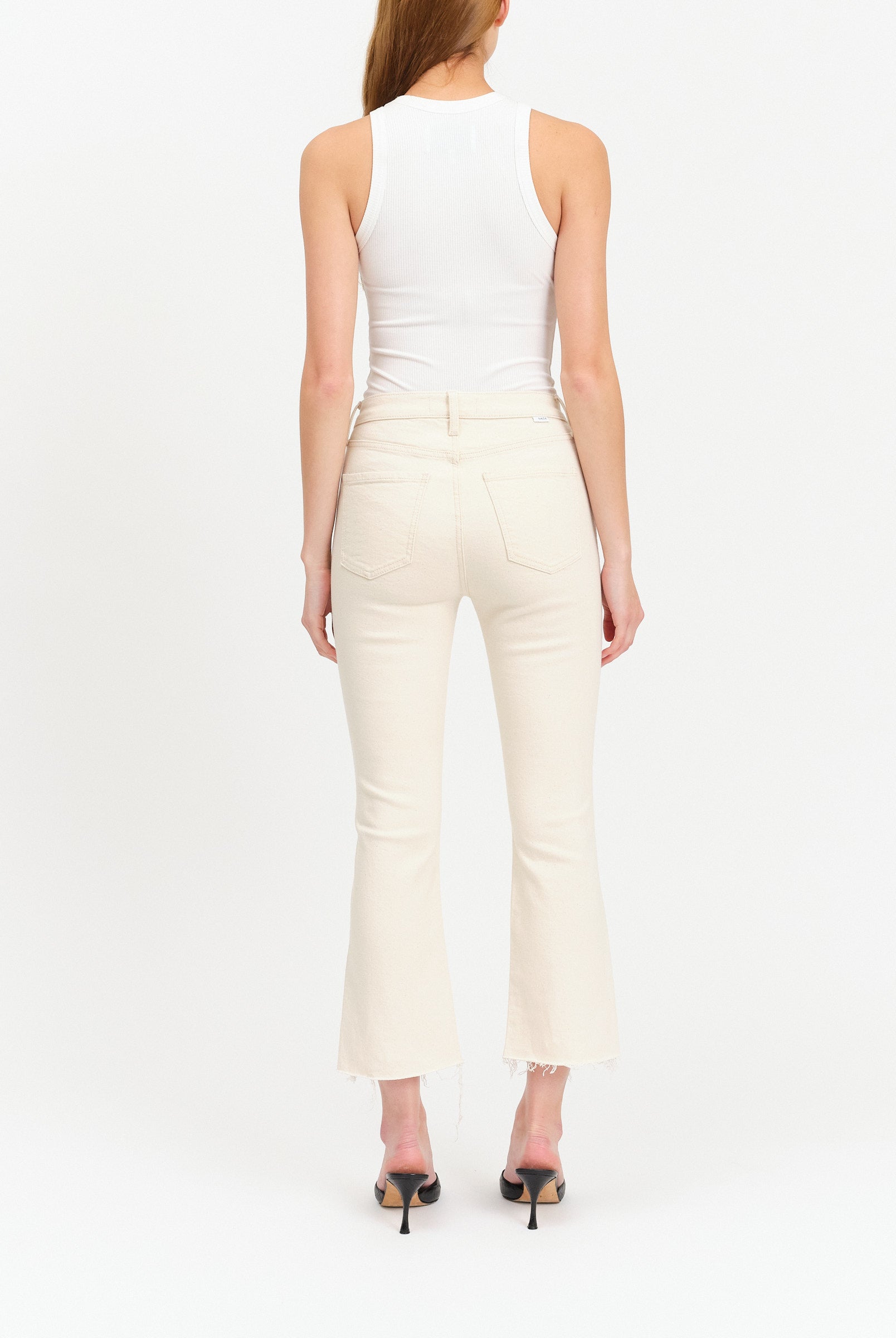 Shy Girl High Rise Crop Flare-Denim-Vixen Collection, Day Spa and Women's Boutique Located in Seattle, Washington