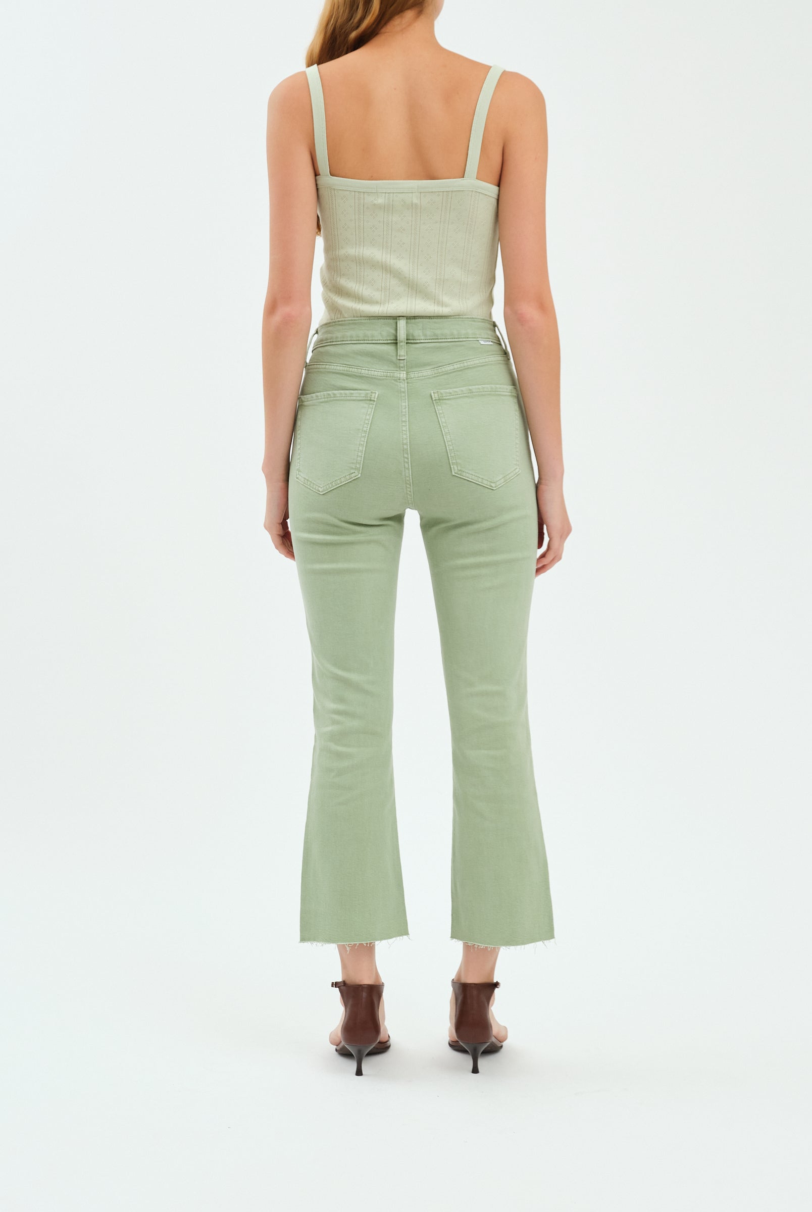 Shy Girl Crop Flare Jeans-Denim-Vixen Collection, Day Spa and Women's Boutique Located in Seattle, Washington