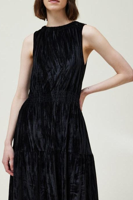 Sable Midi Dress-Dresses-Vixen Collection, Day Spa and Women's Boutique Located in Seattle, Washington