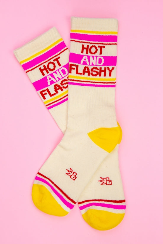 Hot and Flashy Gym Crew Socks-Socks-Vixen Collection, Day Spa and Women's Boutique Located in Seattle, Washington