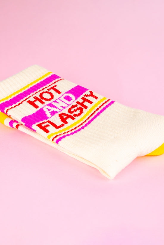 Hot and Flashy Gym Crew Socks-Socks-Vixen Collection, Day Spa and Women's Boutique Located in Seattle, Washington
