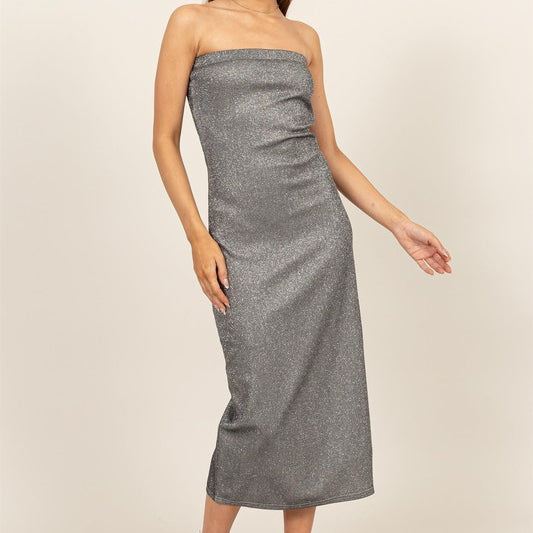 Starlit Allure Tube Midi-Dresses-Vixen Collection, Day Spa and Women's Boutique Located in Seattle, Washington