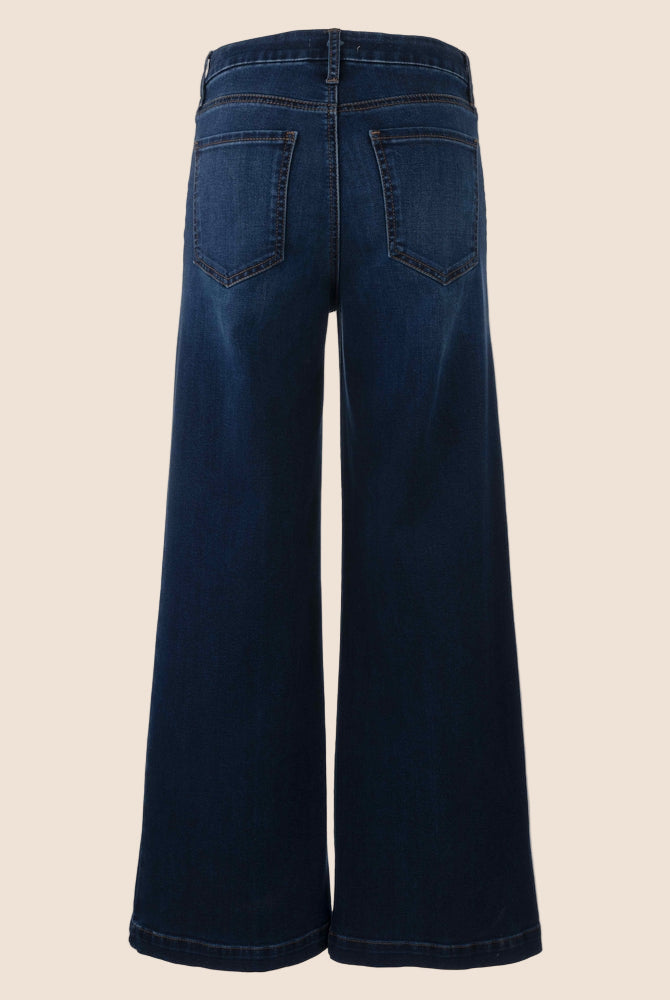 KUT Meg Patch Pocket Dark Wash-Denim-Vixen Collection, Day Spa and Women's Boutique Located in Seattle, Washington