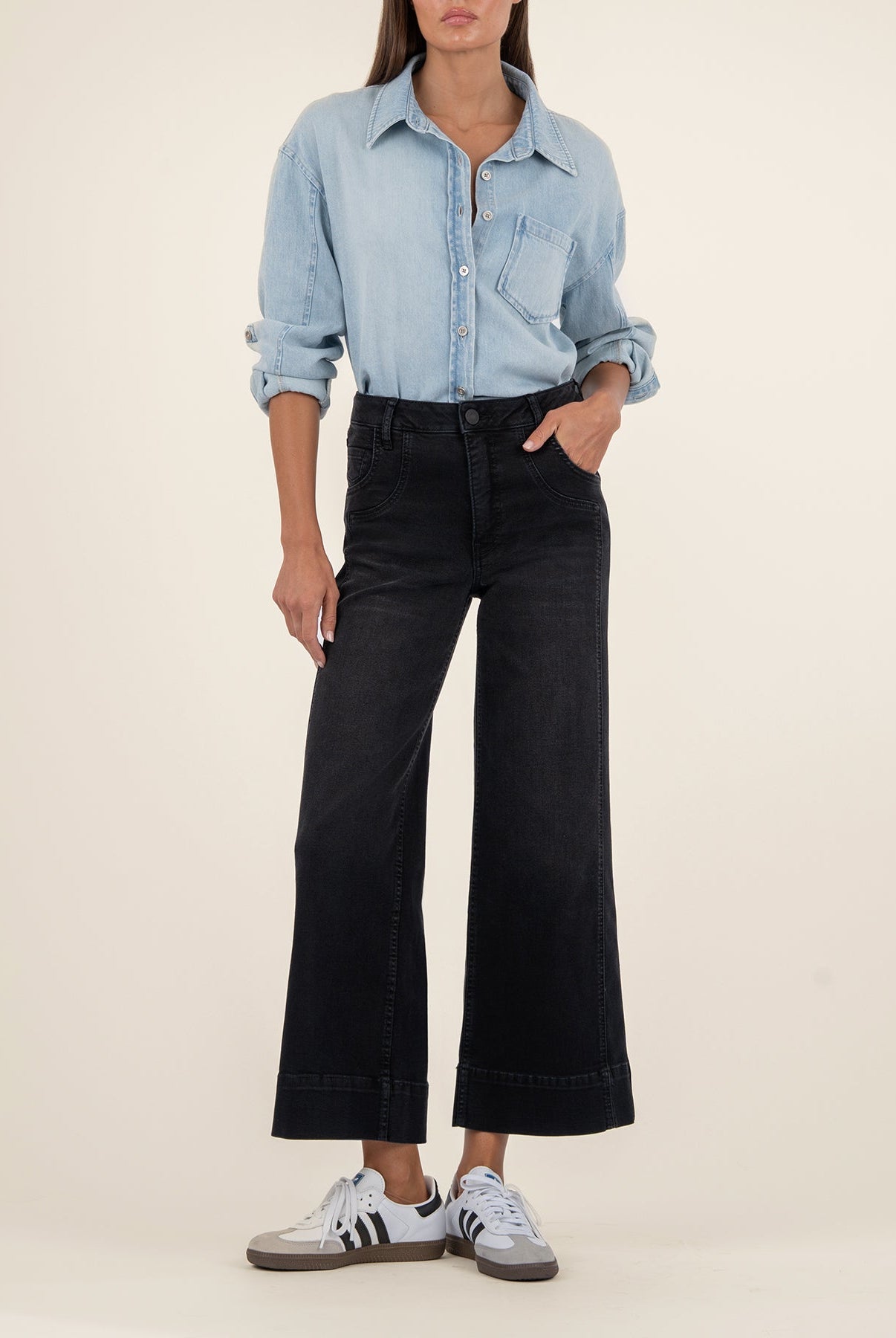 KUT Meg High Rise Fab Ab Jeans-Denim-Vixen Collection, Day Spa and Women's Boutique Located in Seattle, Washington