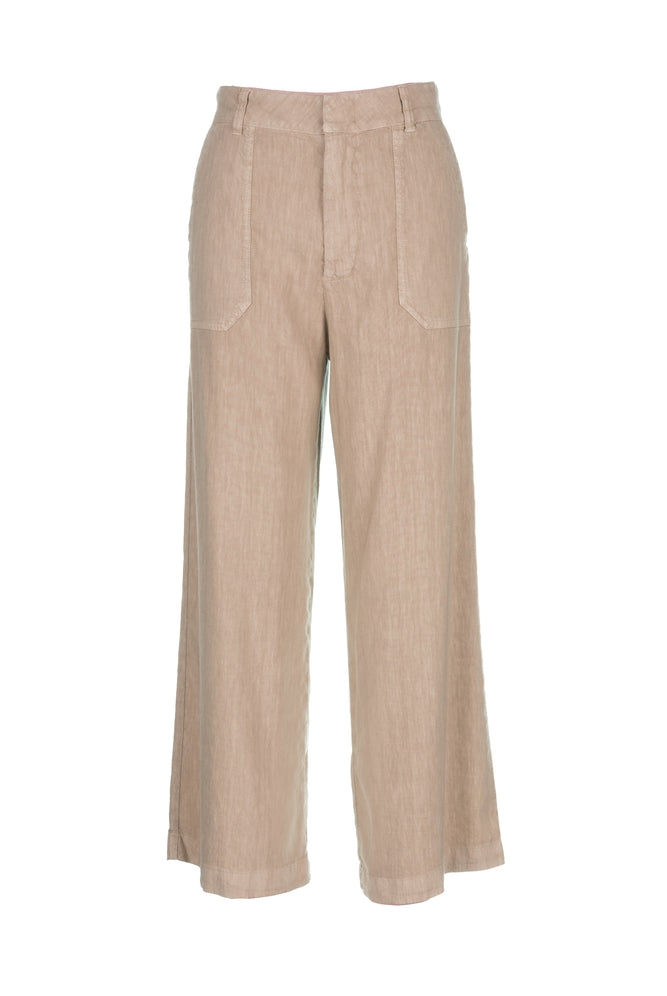 KUT Topaz Linen Wide Leg Pants-Pants-Vixen Collection, Day Spa and Women's Boutique Located in Seattle, Washington