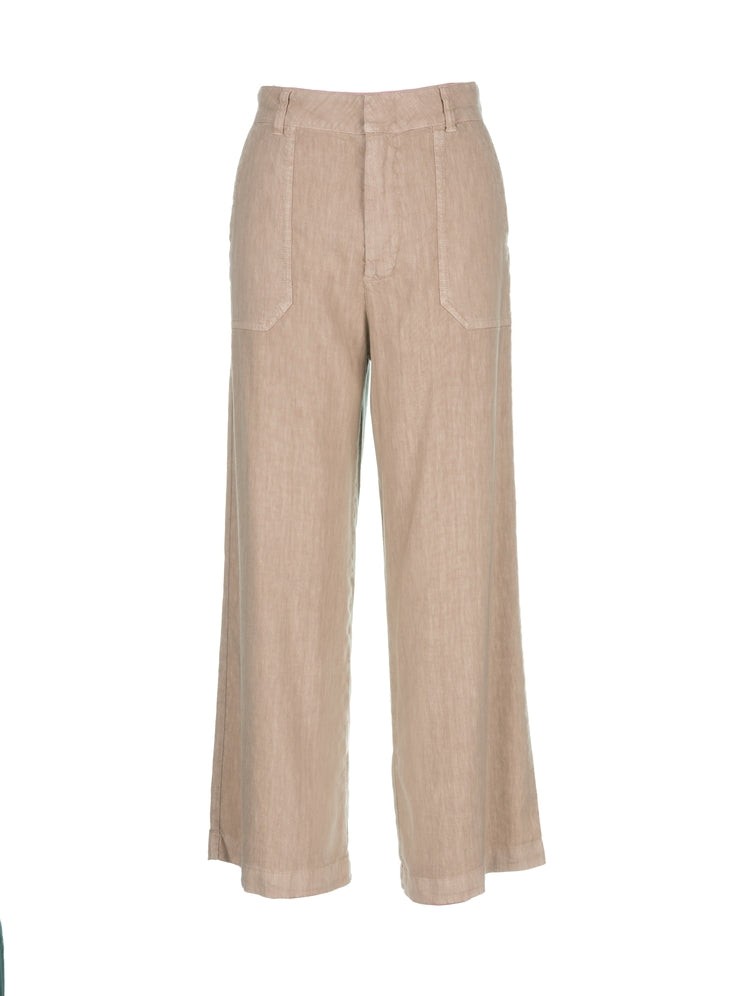KUT Topaz Linen Wide Leg Pants-Pants-Vixen Collection, Day Spa and Women's Boutique Located in Seattle, Washington