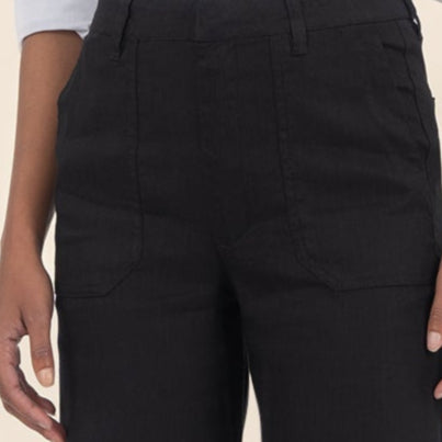 KUT Topaz Linen Wide Leg Pants-Pants-Vixen Collection, Day Spa and Women's Boutique Located in Seattle, Washington