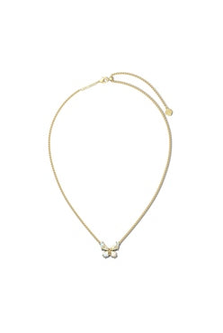 Bianca Butterfly Short Pendant Necklace-Necklaces-Vixen Collection, Day Spa and Women's Boutique Located in Seattle, Washington