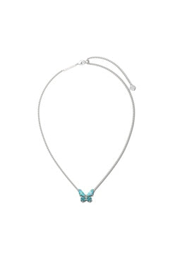 Bianca Butterfly Short Pendant Necklace-Necklaces-Vixen Collection, Day Spa and Women's Boutique Located in Seattle, Washington