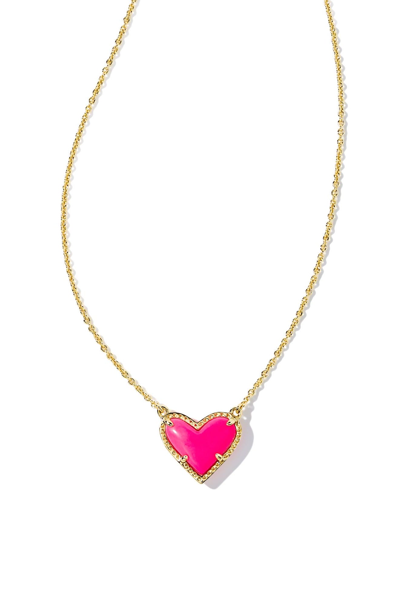 Ari Heart Pendant Necklace-Necklaces-Vixen Collection, Day Spa and Women's Boutique Located in Seattle, Washington
