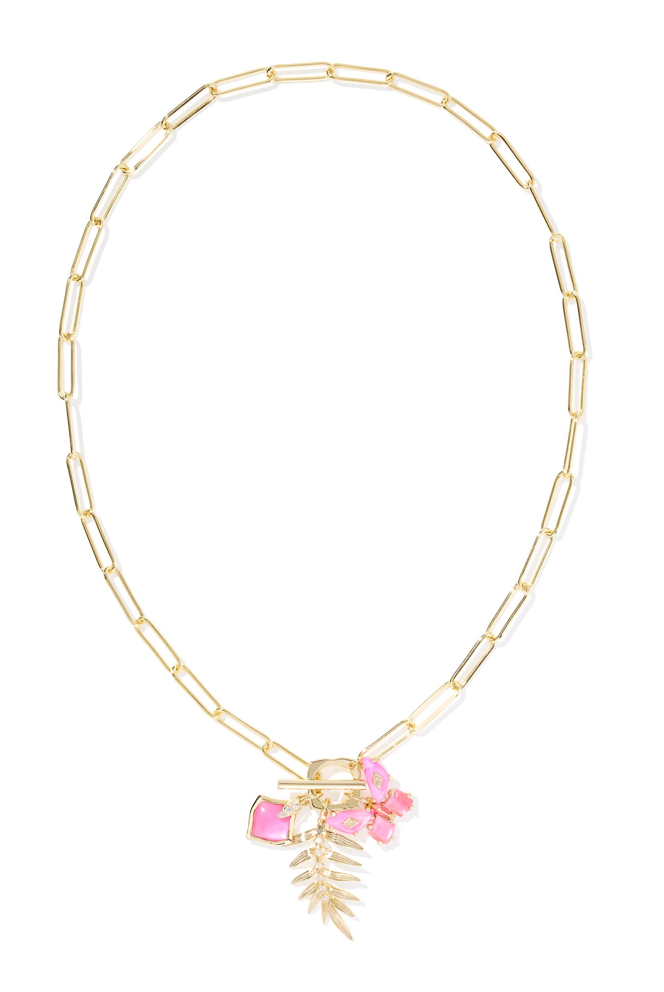 Bianca Butterfly Charm Necklace-Necklaces-Vixen Collection, Day Spa and Women's Boutique Located in Seattle, Washington