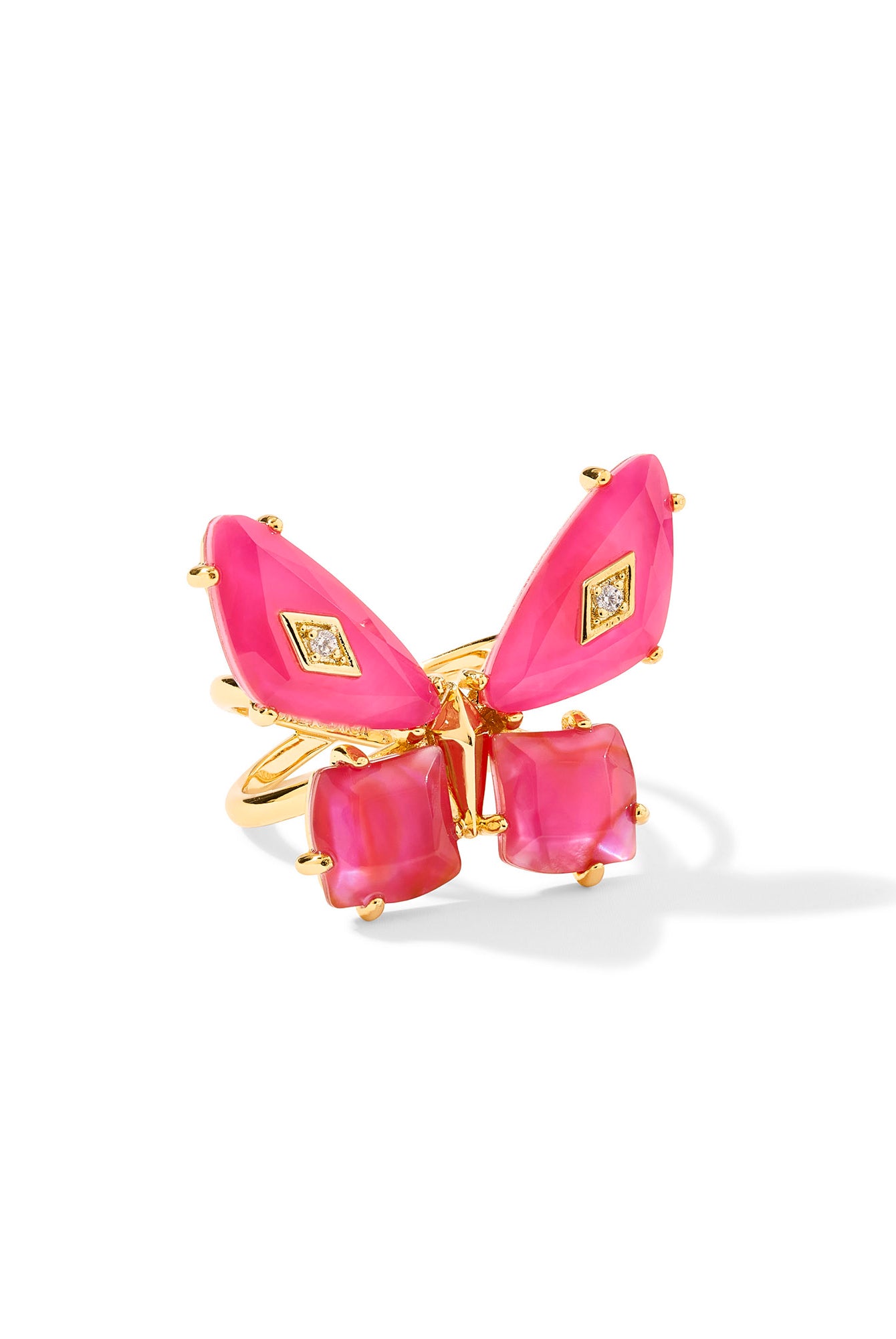 Bianca Butterfly Cocktail Ring-Rings-Vixen Collection, Day Spa and Women's Boutique Located in Seattle, Washington
