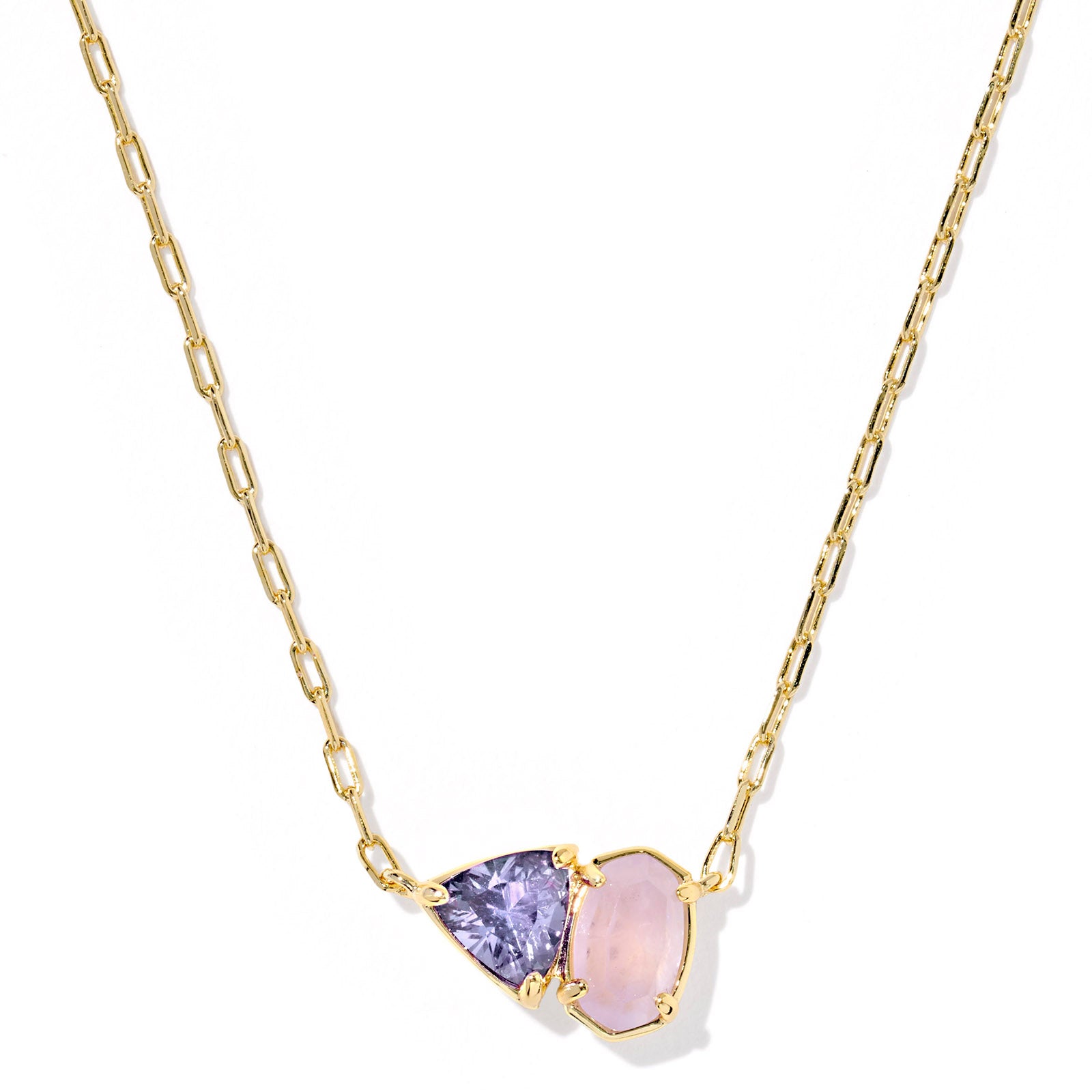Tatum Short Pendant Necklace-Necklaces-Vixen Collection, Day Spa and Women's Boutique Located in Seattle, Washington