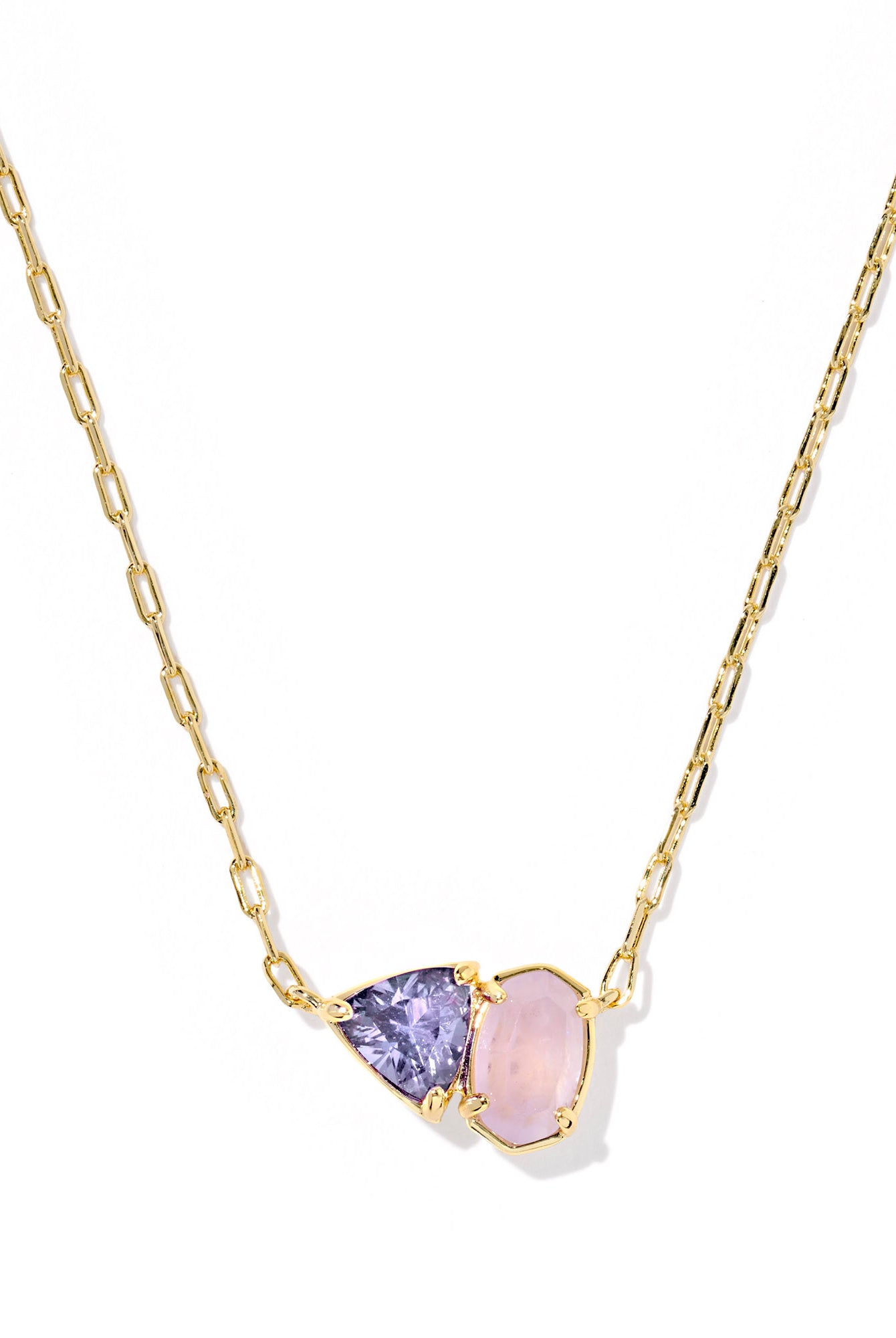 Tatum Short Pendant Necklace-Necklaces-Vixen Collection, Day Spa and Women's Boutique Located in Seattle, Washington