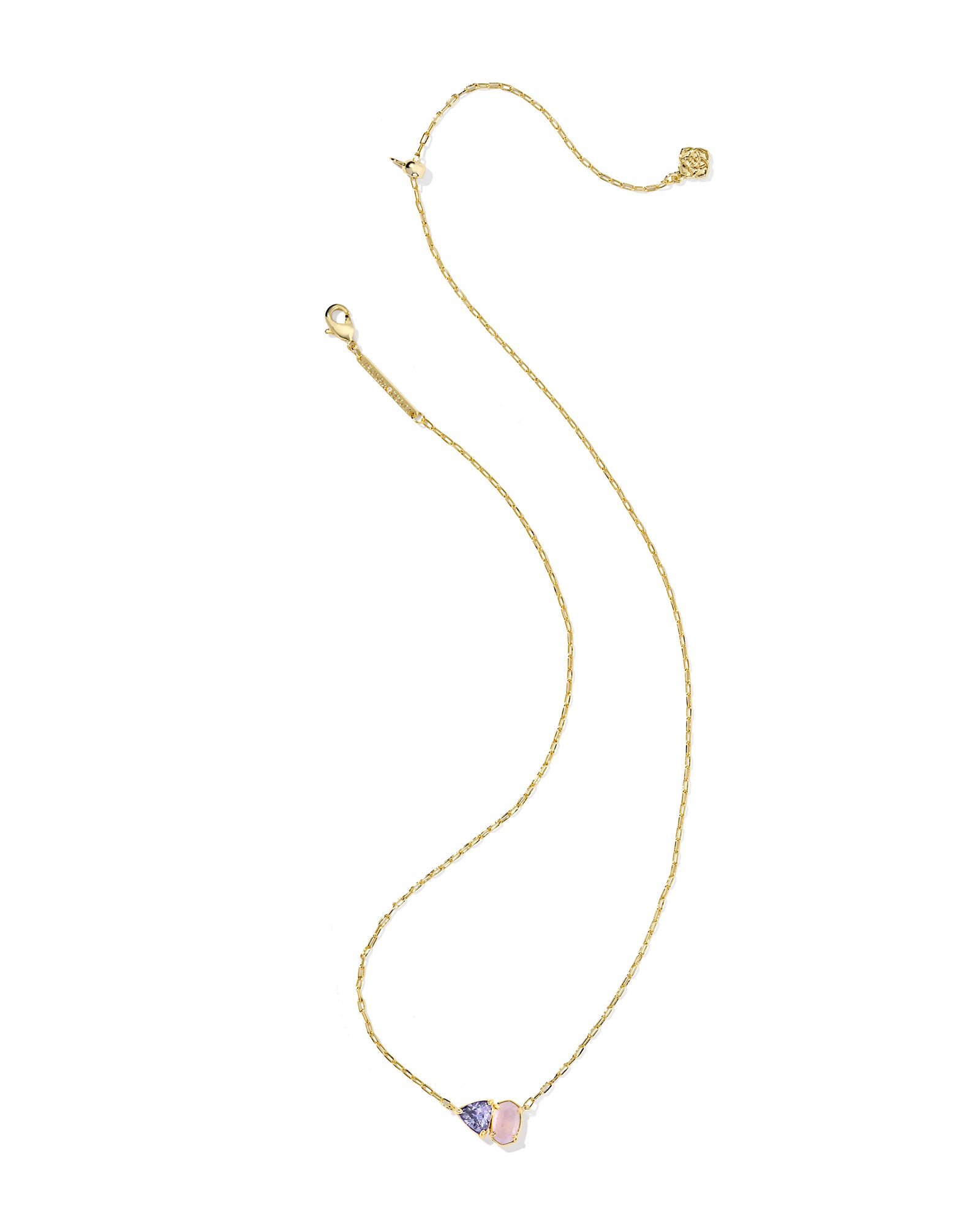 Tatum Short Pendant Necklace-Necklaces-Vixen Collection, Day Spa and Women's Boutique Located in Seattle, Washington