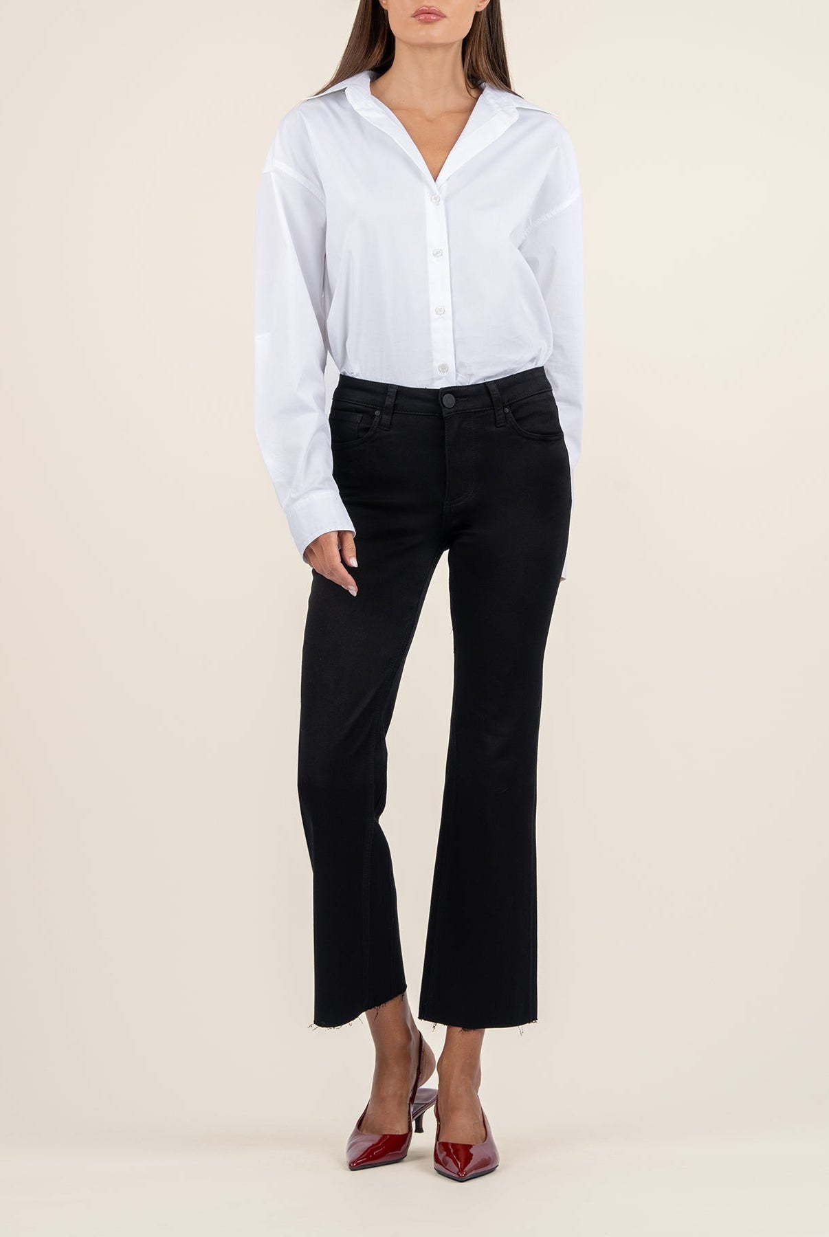 KUT Kelsey Flare Jeans-Denim-Vixen Collection, Day Spa and Women's Boutique Located in Seattle, Washington