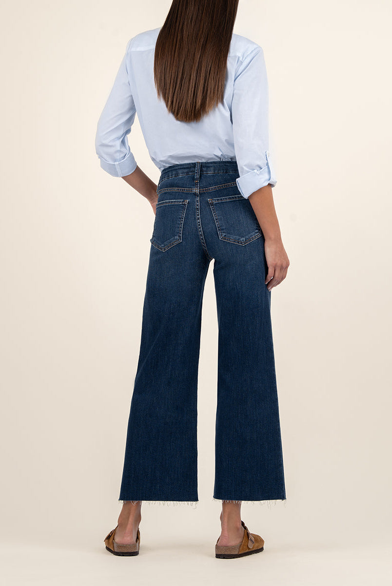 KUT Meg Wide Leg Jeans - Exhibited-Denim-Vixen Collection, Day Spa and Women's Boutique Located in Seattle, Washington
