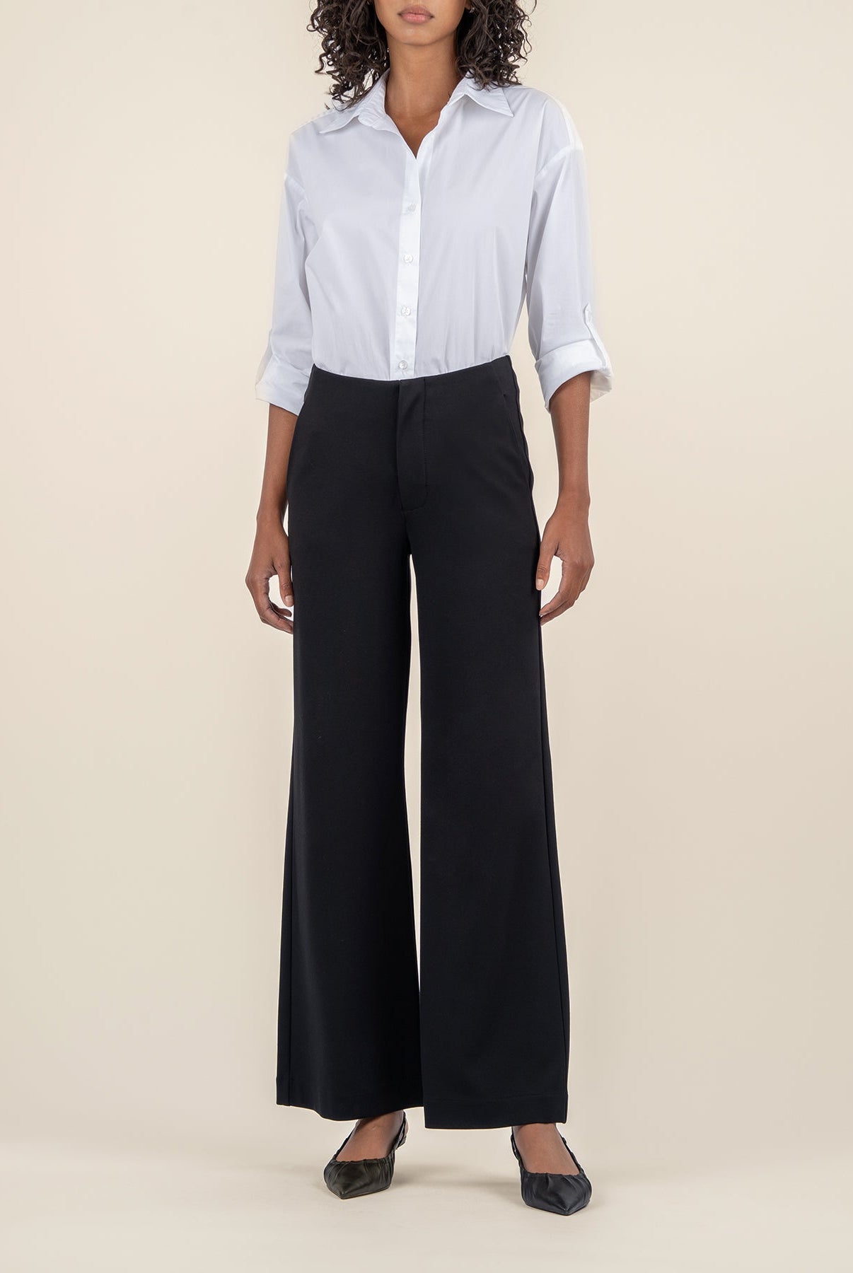 KUT Meg Wide Leg Trouser Pants-Pants-Vixen Collection, Day Spa and Women's Boutique Located in Seattle, Washington