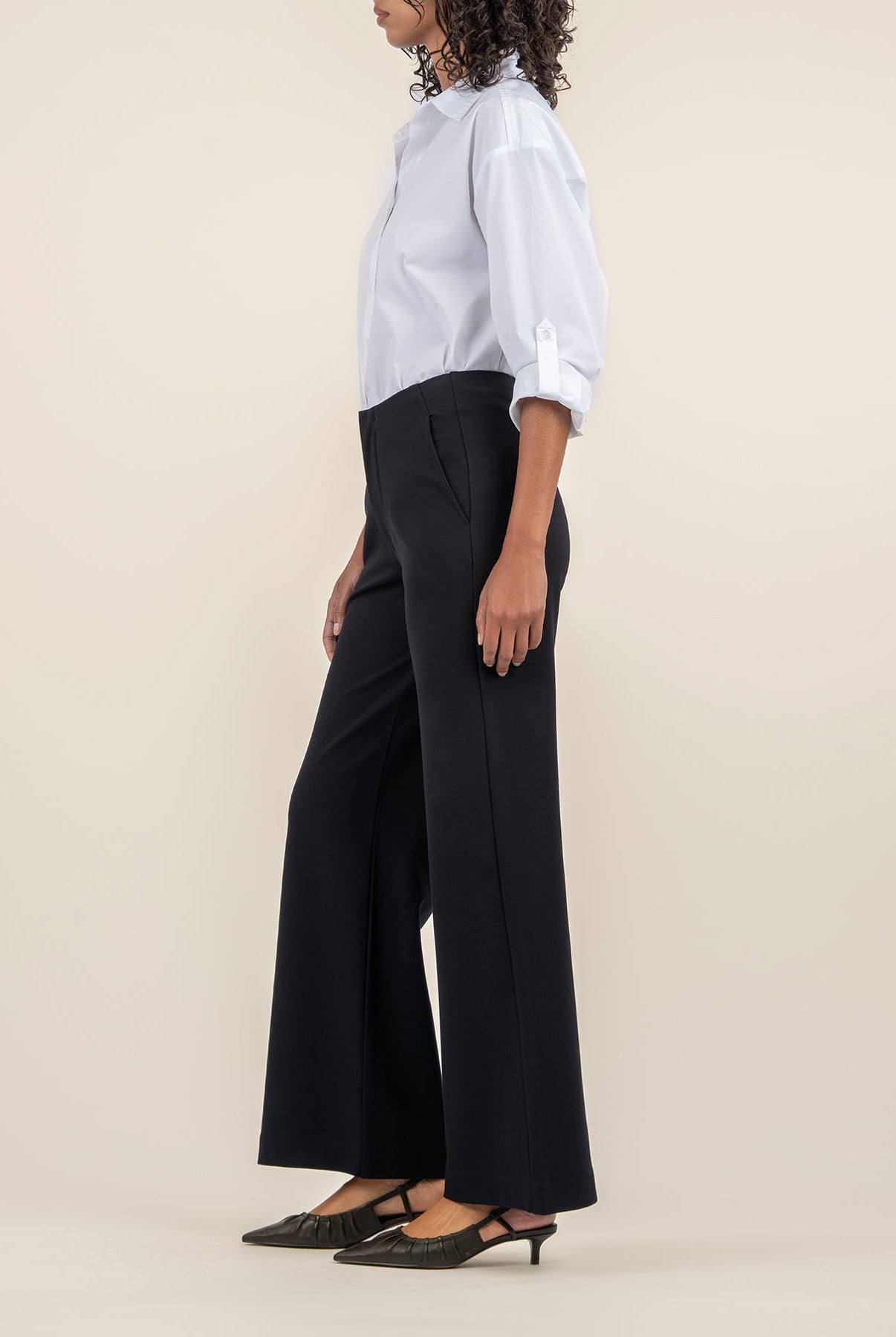 KUT Meg Wide Leg Trouser Pants-Pants-Vixen Collection, Day Spa and Women's Boutique Located in Seattle, Washington