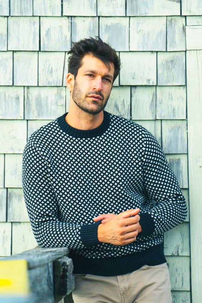 Edgartown Seawell™ Crew-Men's Tops-Vixen Collection, Day Spa and Women's Boutique Located in Seattle, Washington