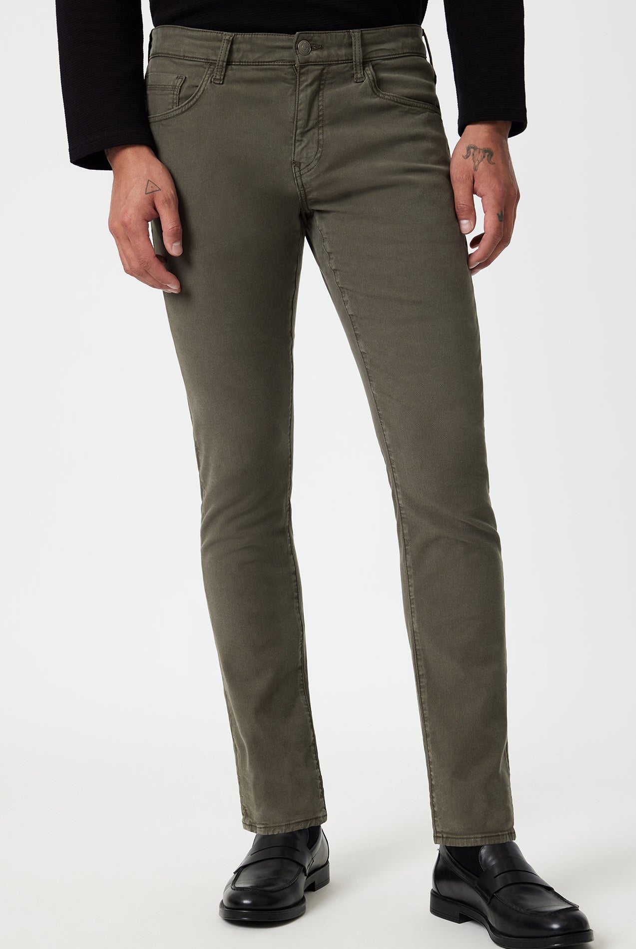 Jake Tea Leaf Luxe Twill-Men's Bottoms-Vixen Collection, Day Spa and Women's Boutique Located in Seattle, Washington