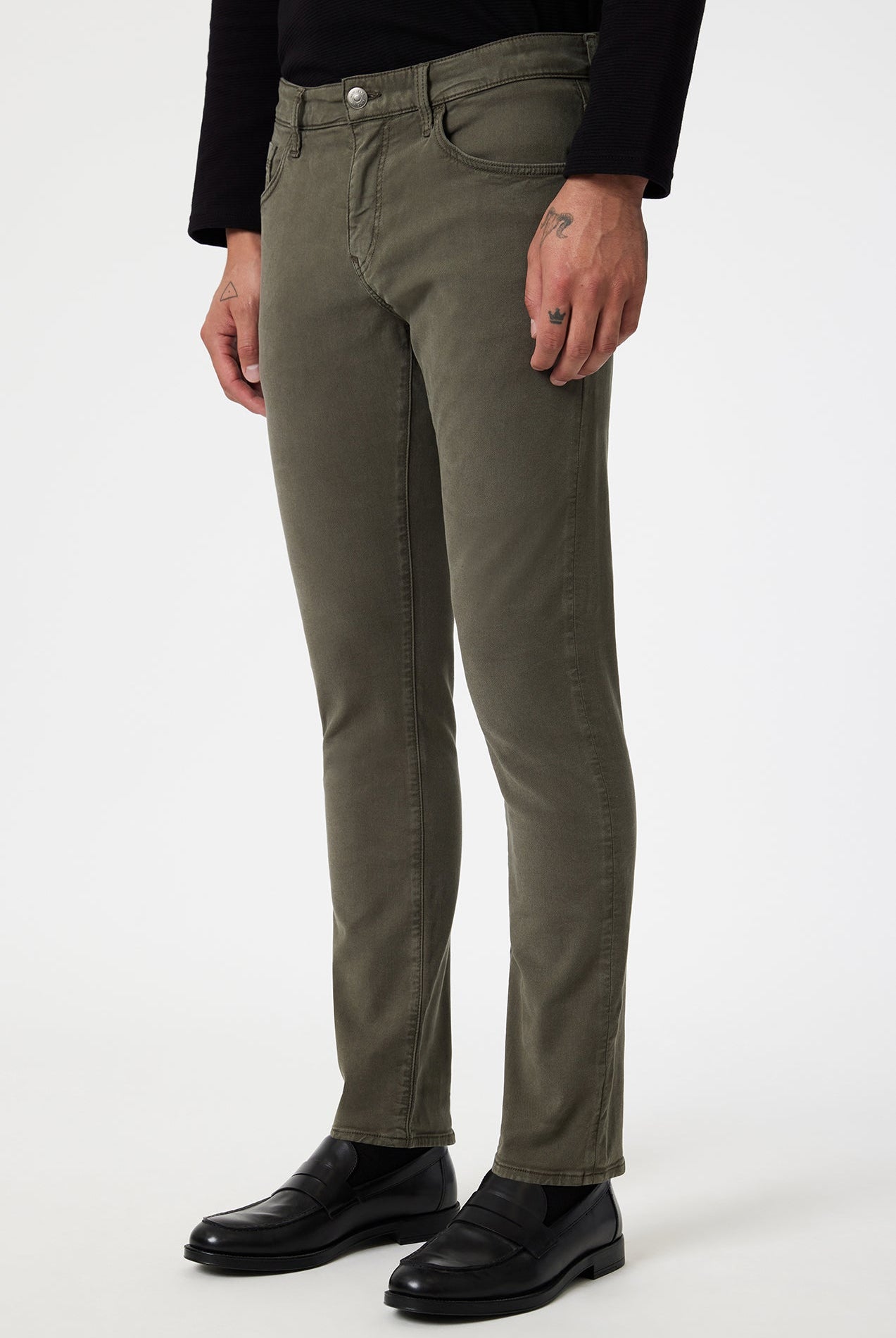 Jake Tea Leaf Luxe Twill-Men's Bottoms-Vixen Collection, Day Spa and Women's Boutique Located in Seattle, Washington