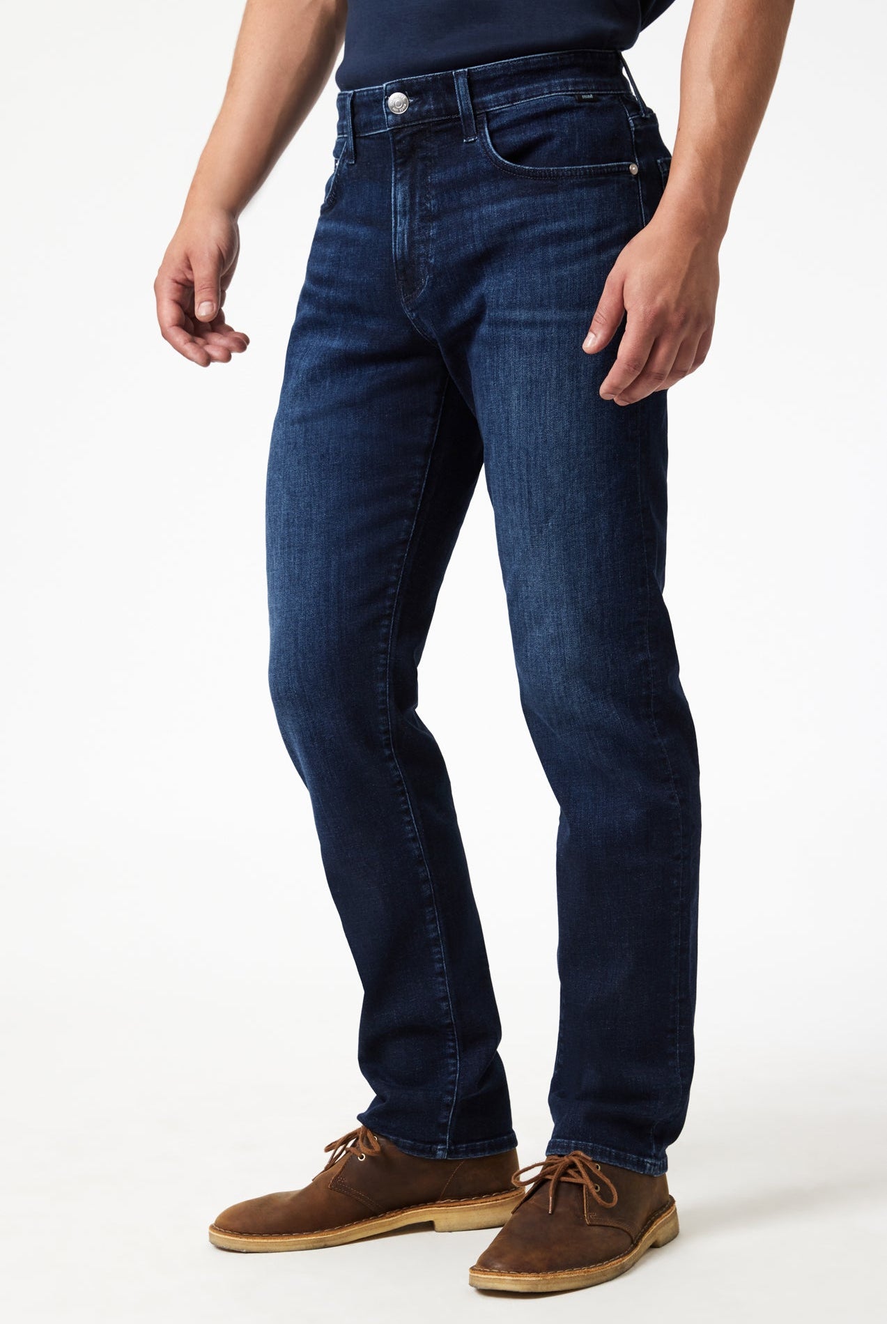 Zach Deep Brushed Feather Blue Pants-Men's Bottoms-Vixen Collection, Day Spa and Women's Boutique Located in Seattle, Washington