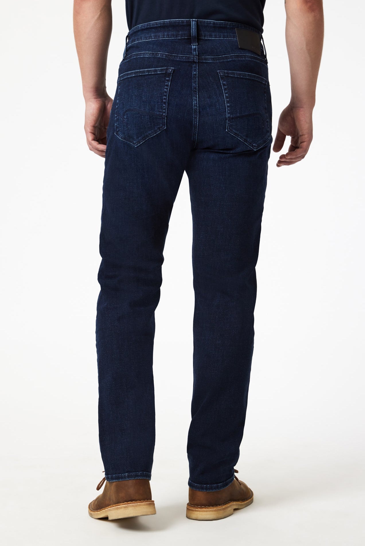 Zach Deep Brushed Feather Blue Pants-Men's Bottoms-Vixen Collection, Day Spa and Women's Boutique Located in Seattle, Washington