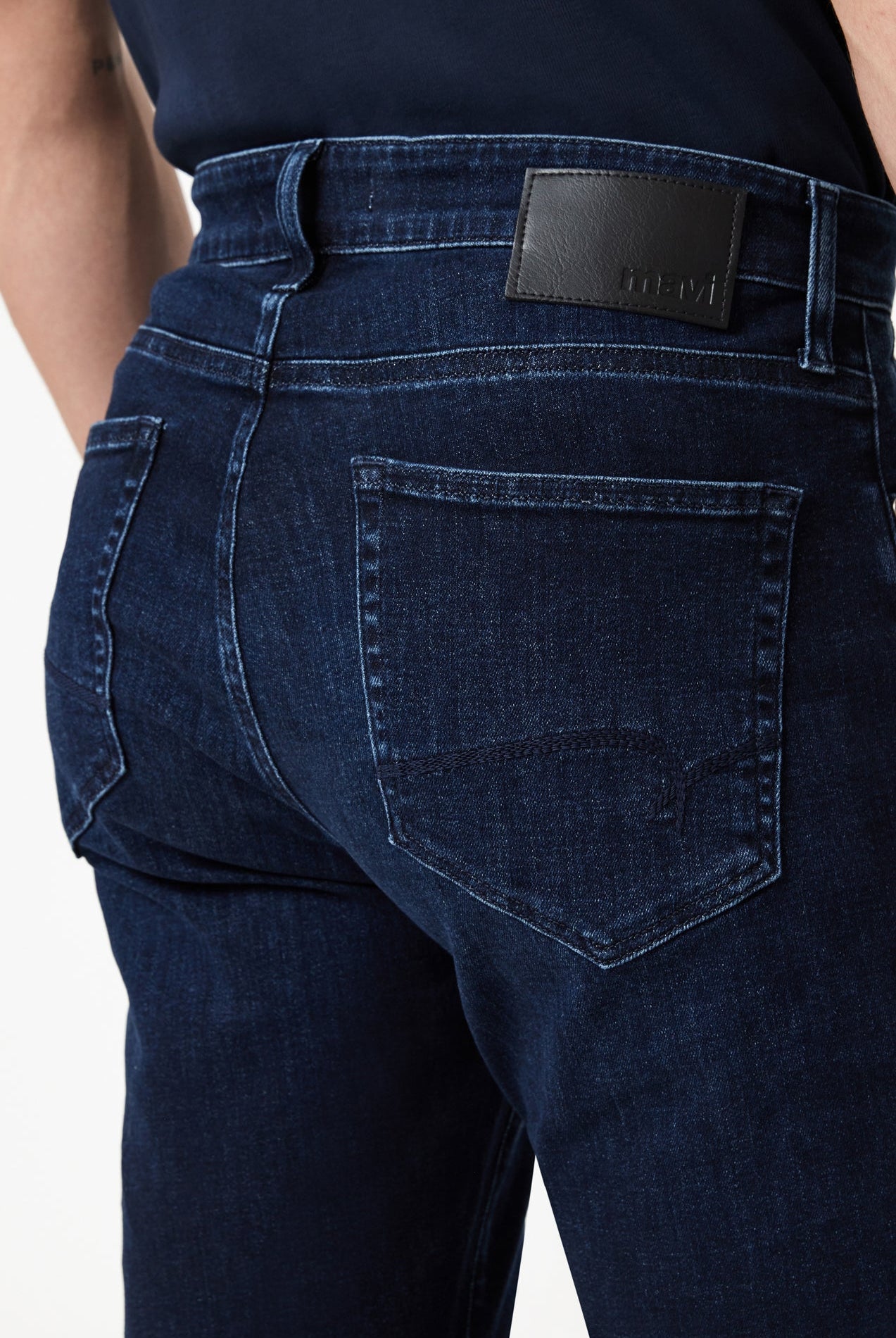 Zach Deep Brushed Feather Blue Pants-Men's Bottoms-Vixen Collection, Day Spa and Women's Boutique Located in Seattle, Washington