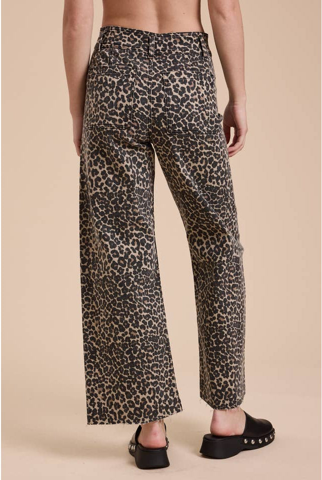 Wild & Wide Leopard Pants-Pants-Vixen Collection, Day Spa and Women's Boutique Located in Seattle, Washington