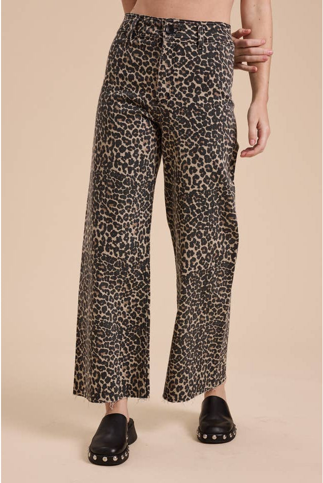 Wild & Wide Leopard Pants-Pants-Vixen Collection, Day Spa and Women's Boutique Located in Seattle, Washington