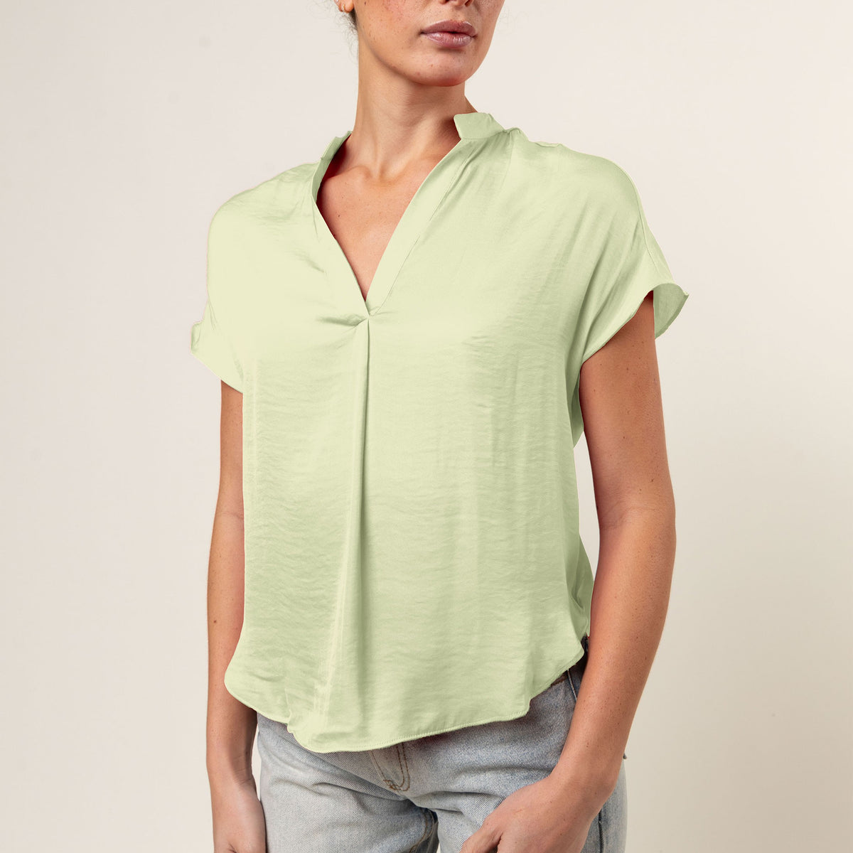 Mindy Top Jewel Tones-Short Sleeves-Vixen Collection, Day Spa and Women's Boutique Located in Seattle, Washington
