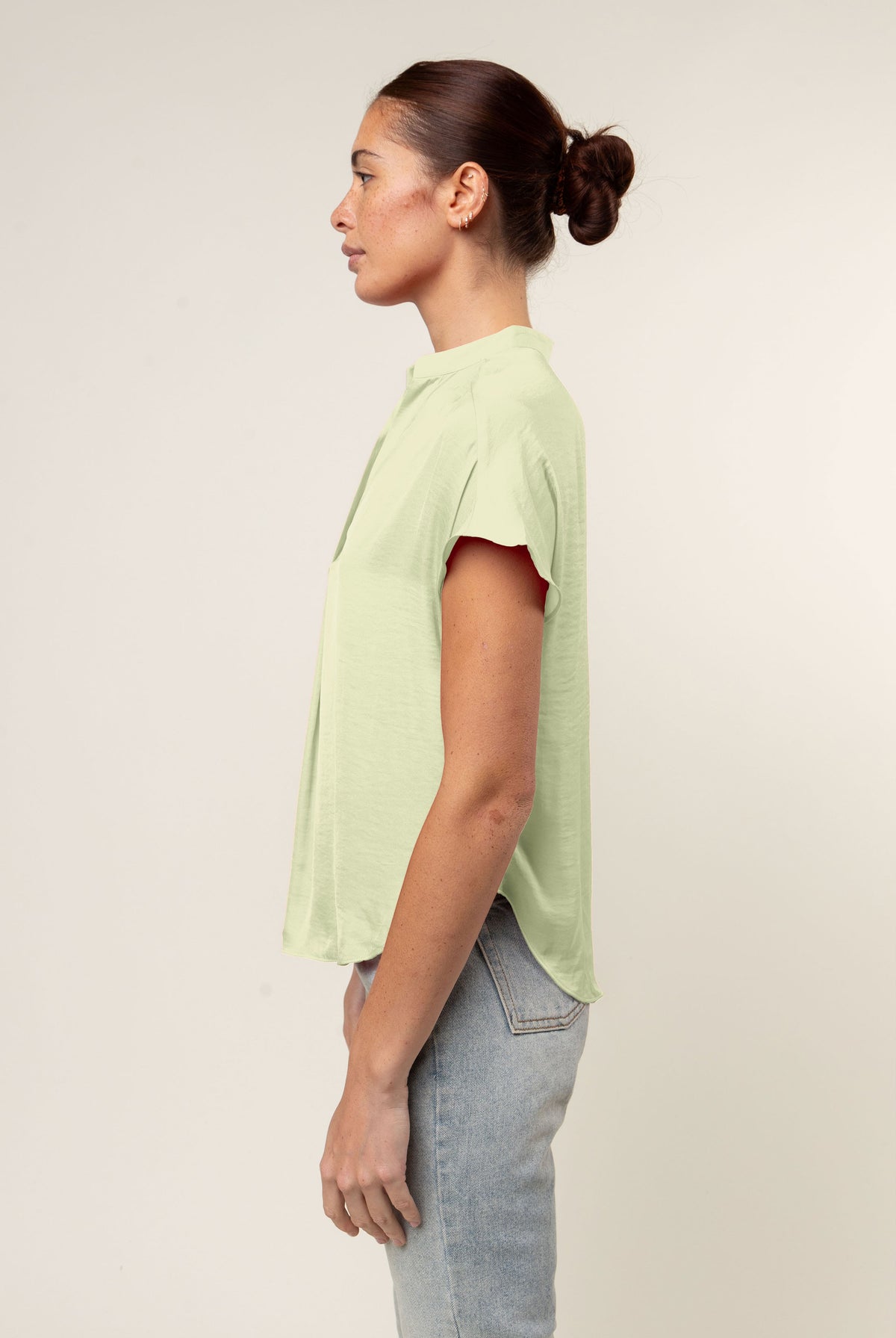 Mindy Top Jewel Tones-Short Sleeves-Vixen Collection, Day Spa and Women's Boutique Located in Seattle, Washington